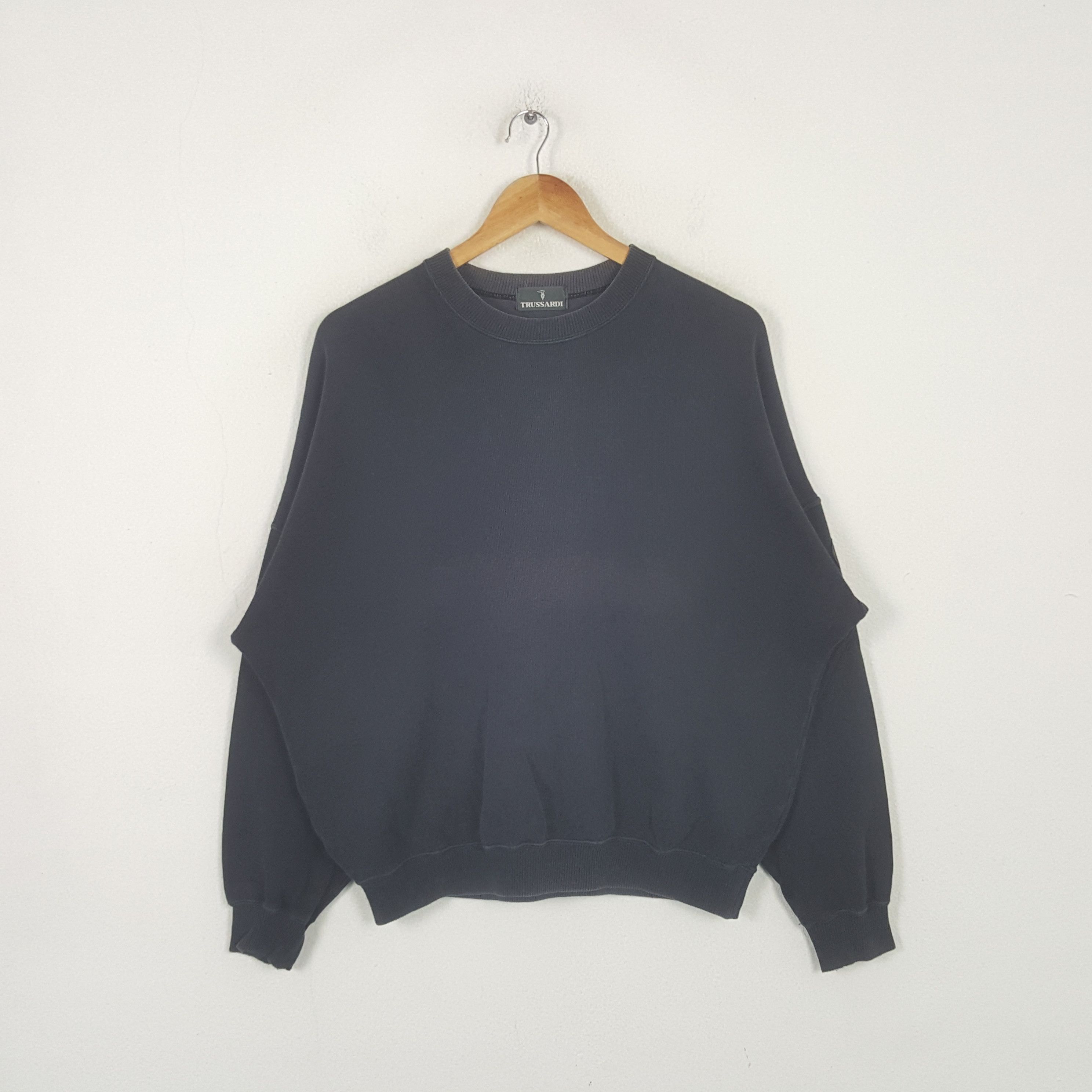 Trussardi Vintage Trussardi Italian Brand Spellout Sweatshirt 33 Size US XL / EU 56 / 4 - 3 Thumbnail