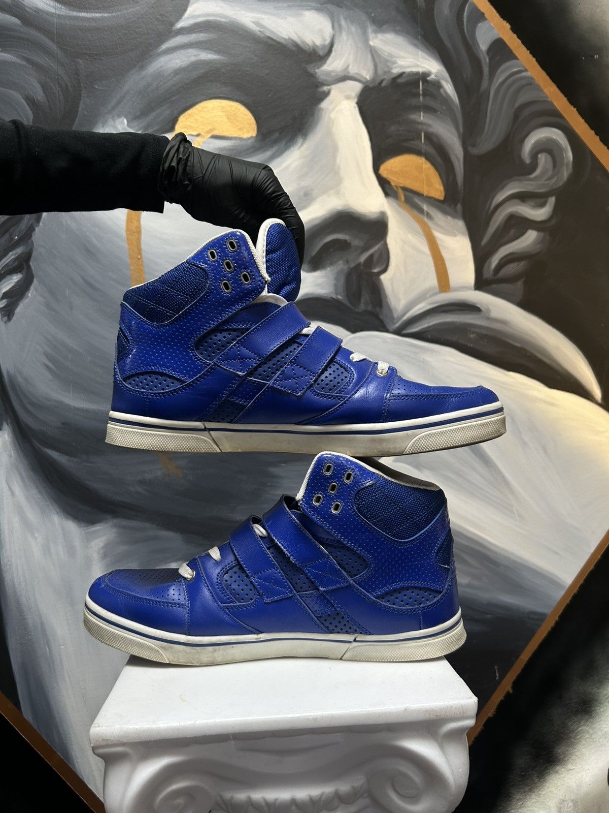 Vlado Footwear Blue High Top Vlados Size US 11 / EU 44 - 6 Thumbnail