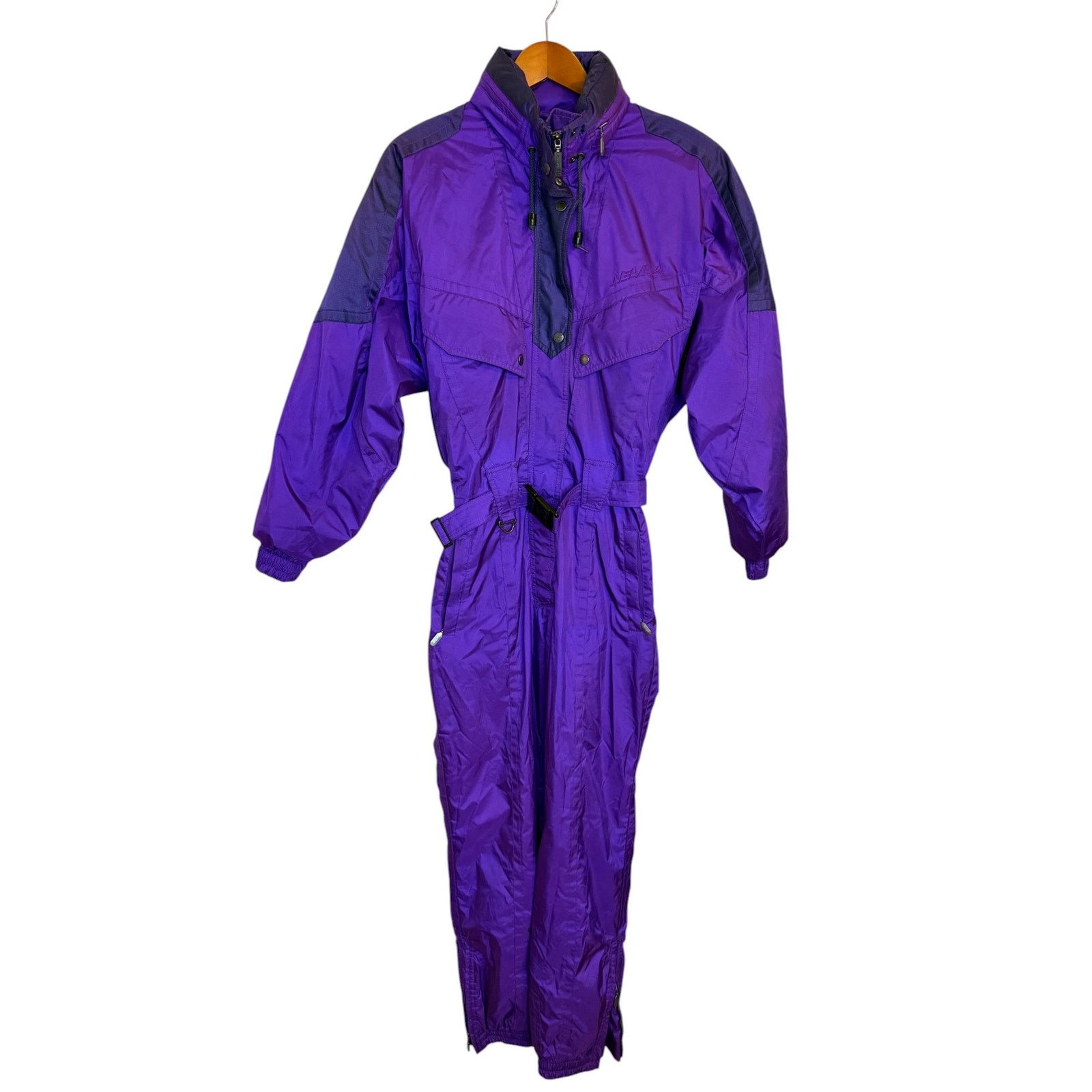 Nevica Vintage Nevica Snowsuit Women 8 Purple 80s Retro Ski Size US M / EU 48-50 / 2 - 1 Thumbnail