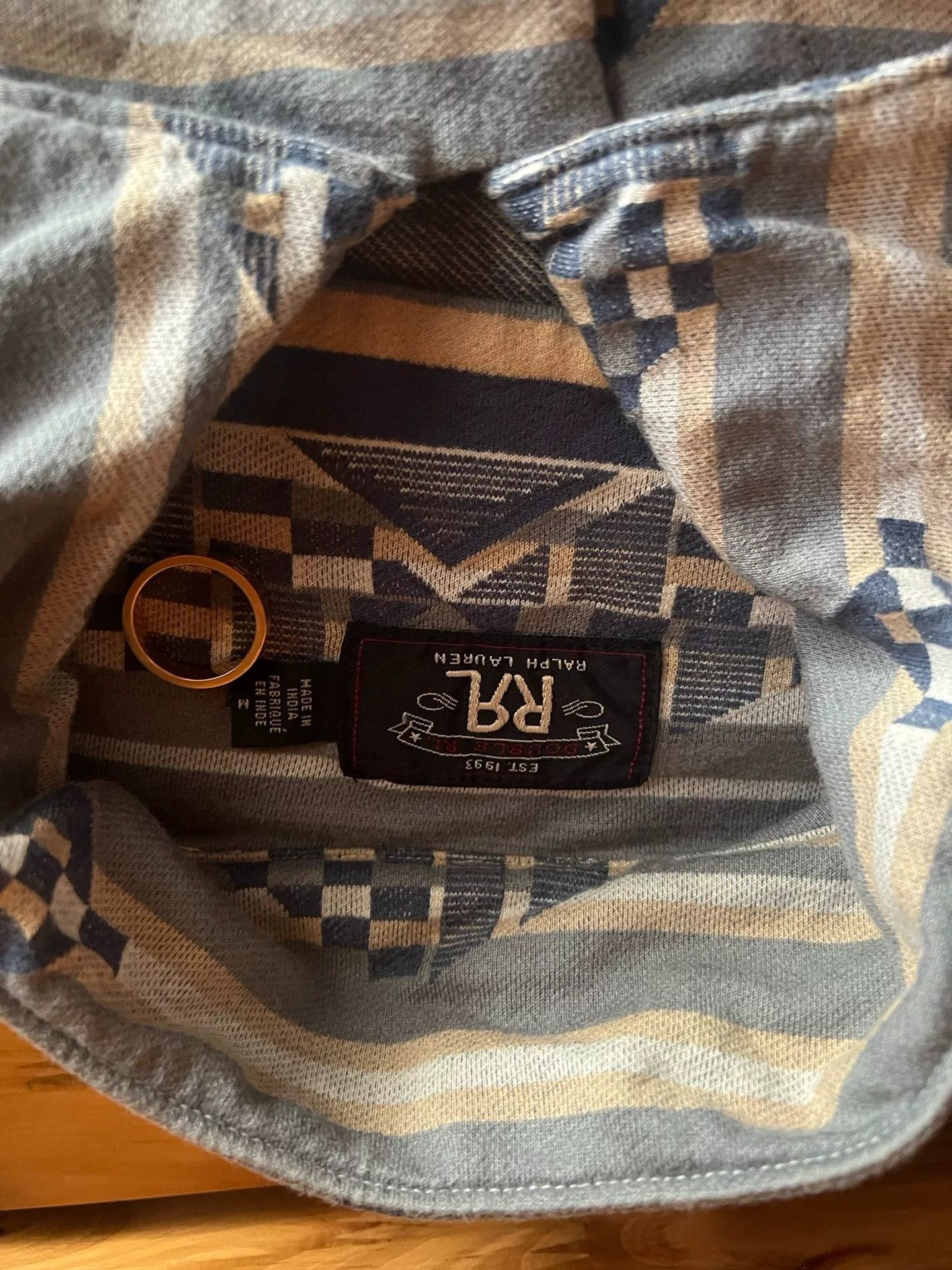 RRL Ralph Lauren RRL Double RL Jacquard Camping Shirt Size US M / EU 48-50 / 2 - 8 Thumbnail