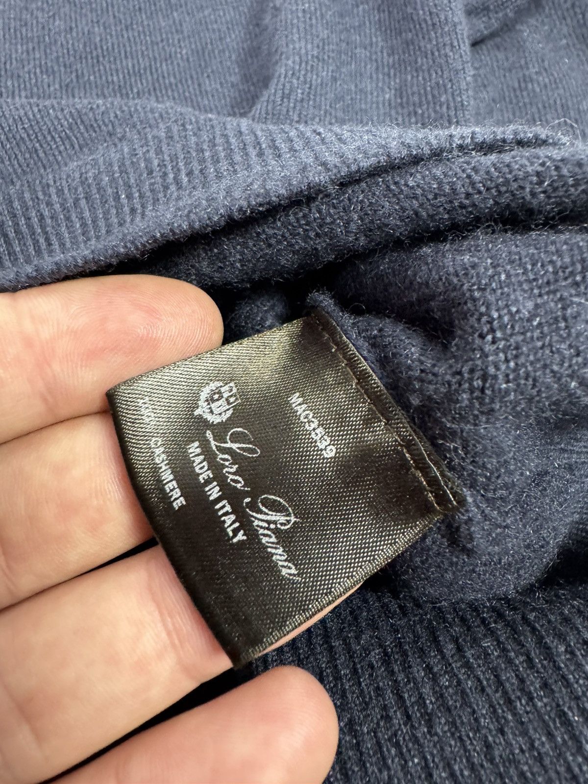Loro Piana Loro Piana Half-Castle Rare Club Hazeltine Size L Dark Blue Size US L / EU 52-54 / 3 - 9 Thumbnail