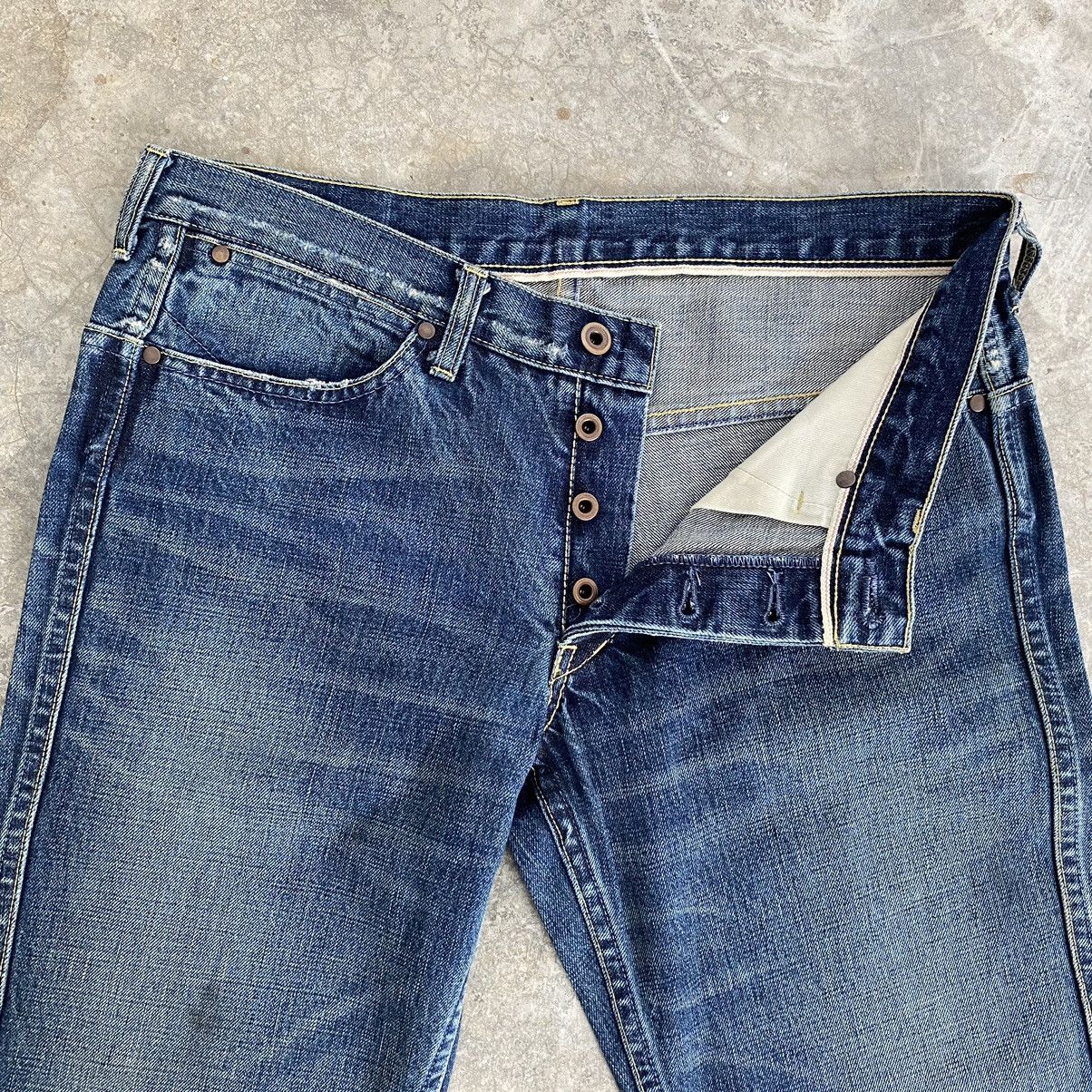 wjk 2000’s Jun Hashimoto WJK J Cut Curved Leg Flared Jeans Size US 32 / EU 48 - 8 Thumbnail