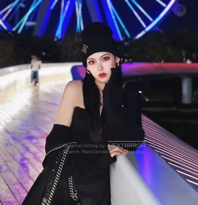 Louis Vuitton Louis Vuitton Black logo brand wool knit wool hat wool hat Size ONE SIZE - 8 Thumbnail