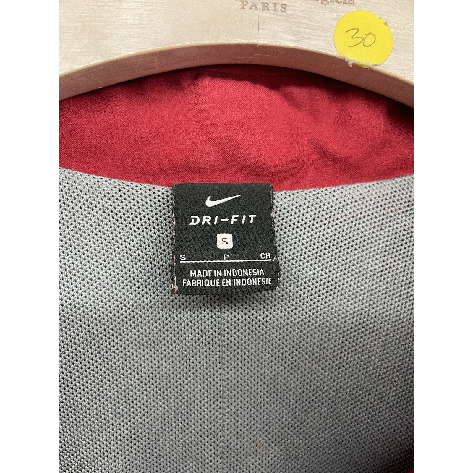 Nike Nike Dri-Fit Stanford Cardinal Full Zip Jacket Mesh Lined Po Size US S / EU 44-46 / 1 - 8 Thumbnail