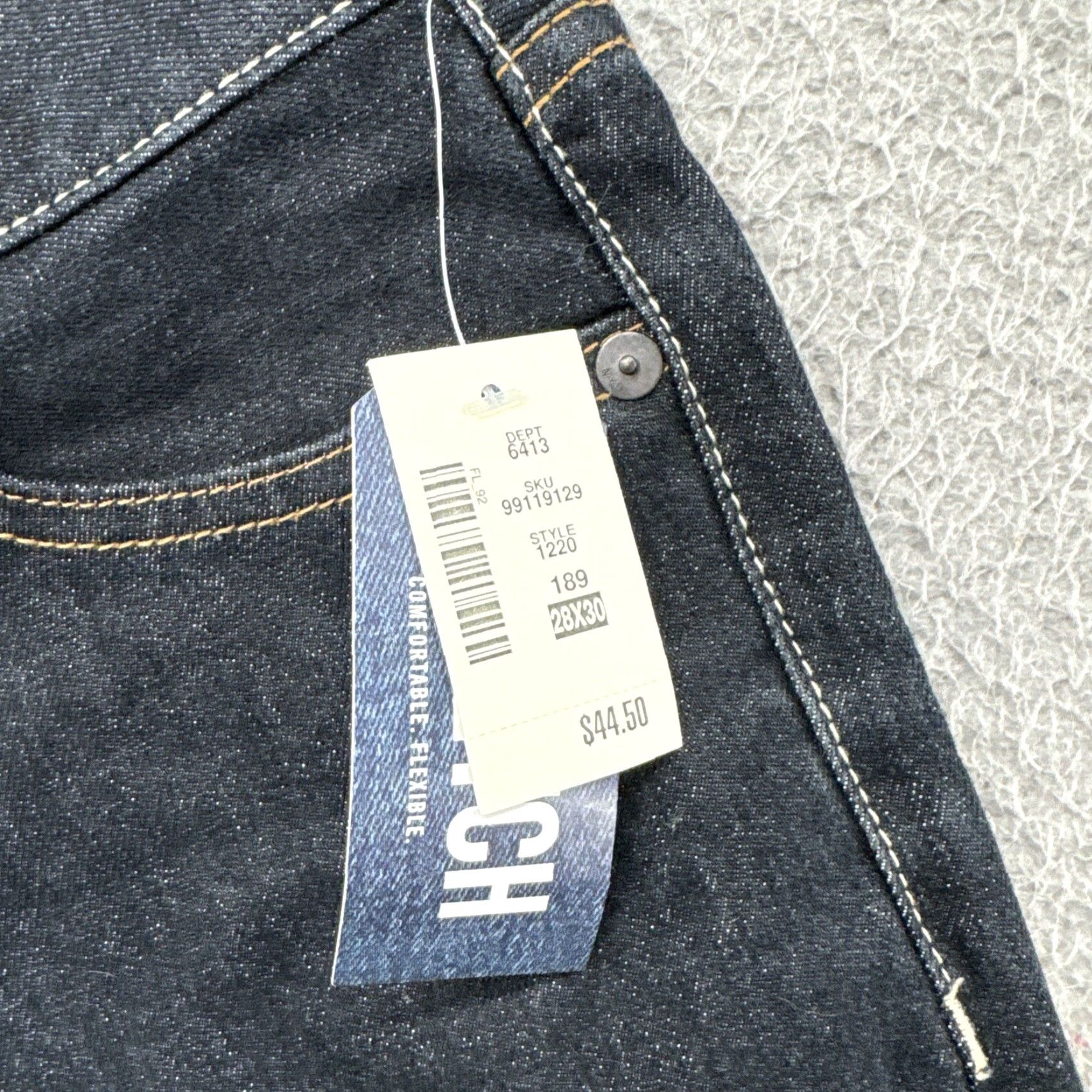 Vintage Aéropostale Jeans Skinny Denim Dark Wash Men’s Size 28x30 NEW Stretch Regular Inseam 30 Men Size US 28 / EU 44 - 3 Thumbnail