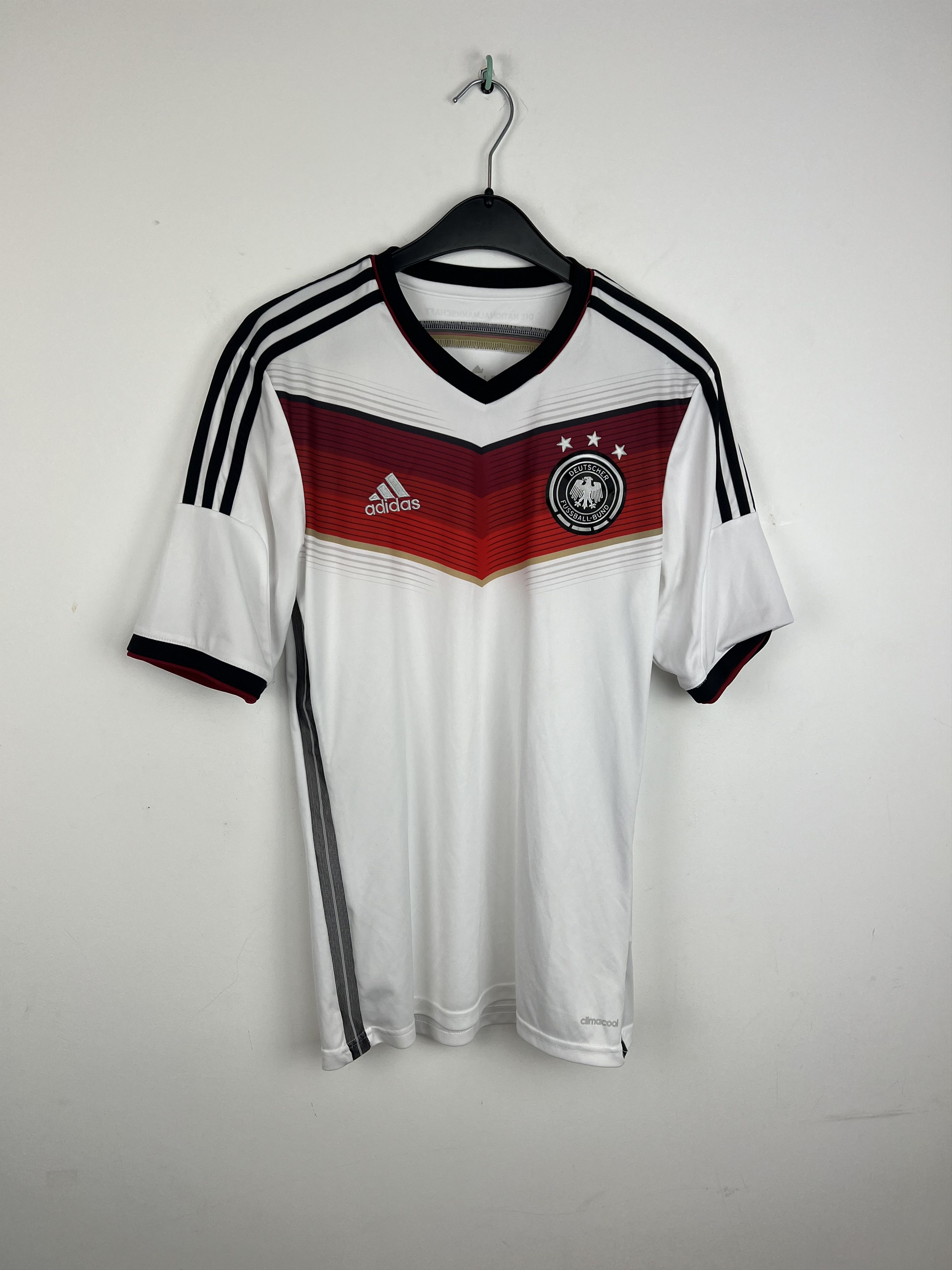 Adidas GERMANY NATIONAL TEAM 2014 -15 FOOTBALL Kit JERSEY Size US M / EU 48-50 / 2 - 8 Thumbnail