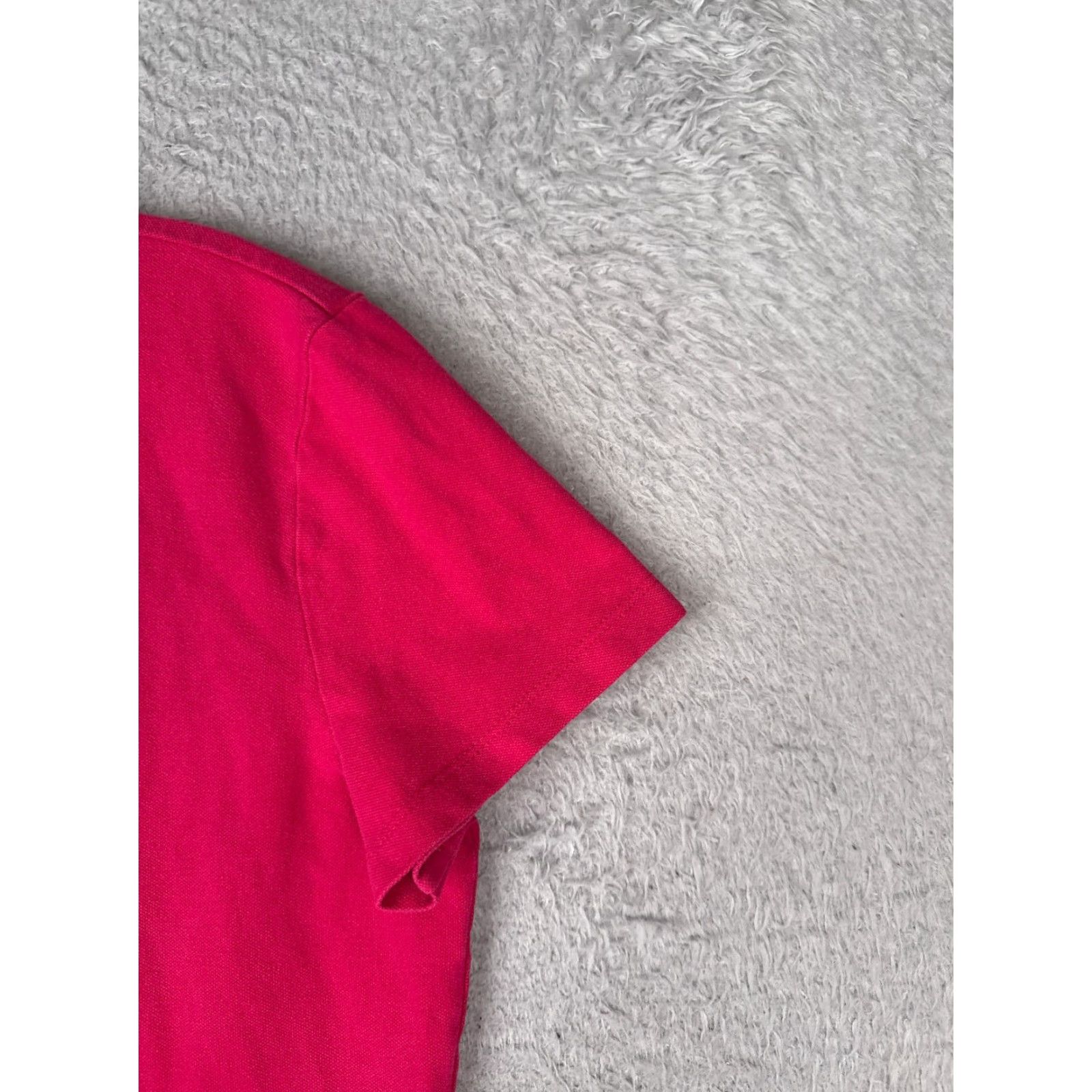 Tommy Hilfiger Tommy Hilfiger Polo Shirt Women M Pink Cotton Blend Short Sleeve Shirt Casual Womens Polo Size M / US 6-8 / IT 42-44 - 2 Thumbnail