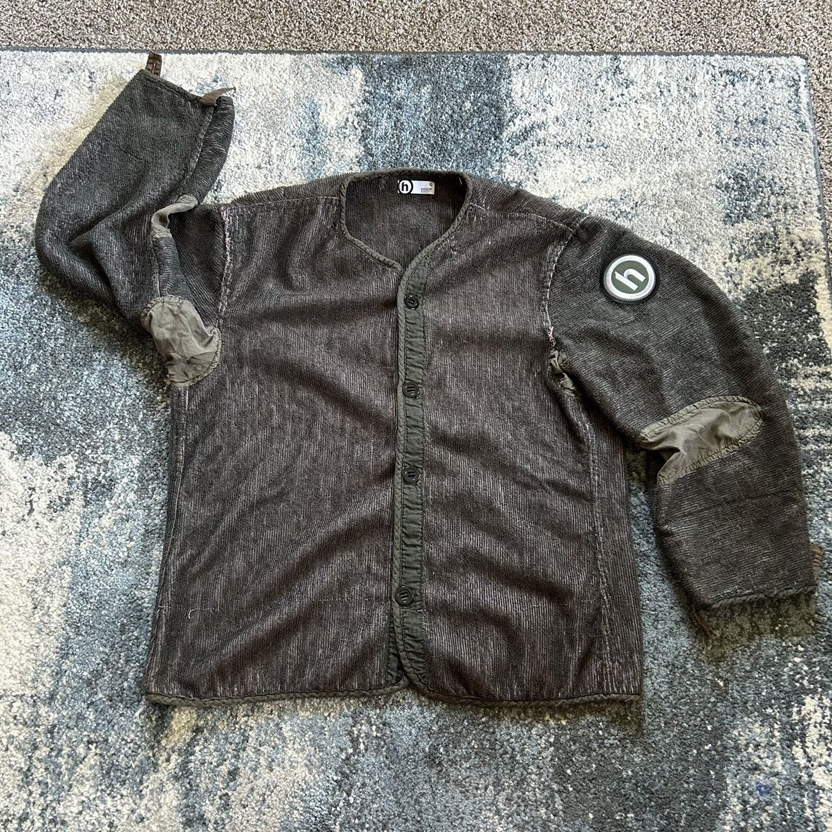 HIDDEN 2023 UPCYCLED HiDDEN PPF JACKET LiNER CARDiGAN CARBON BROWN Size US XL / EU 56 / 4 - 11 Thumbnail