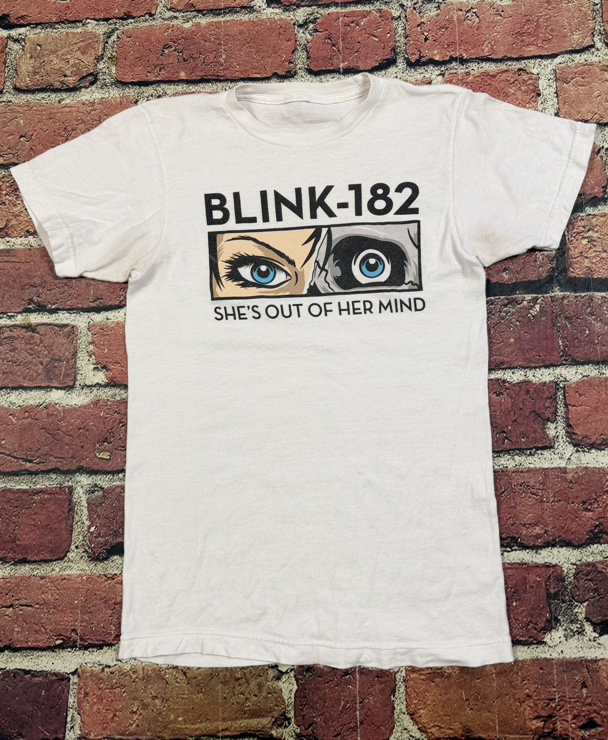 Band Tees Blink 182 She's Out of Her Mind Single T Shirt Band Y2K Punk Size US XS / EU 42 / 0 - 1 Thumbnail