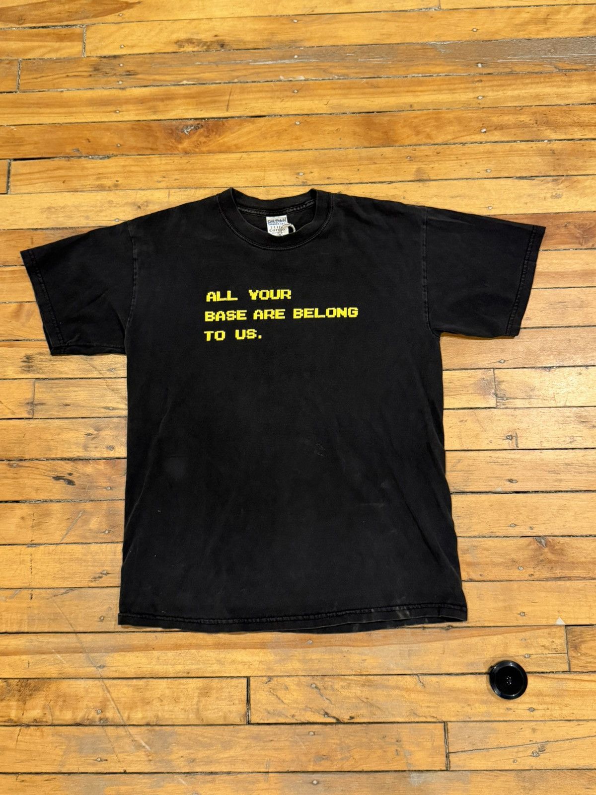 Vintage Vintage “all your base are belong to us” zero wing tee Size US M / EU 48-50 / 2 - 1 Thumbnail