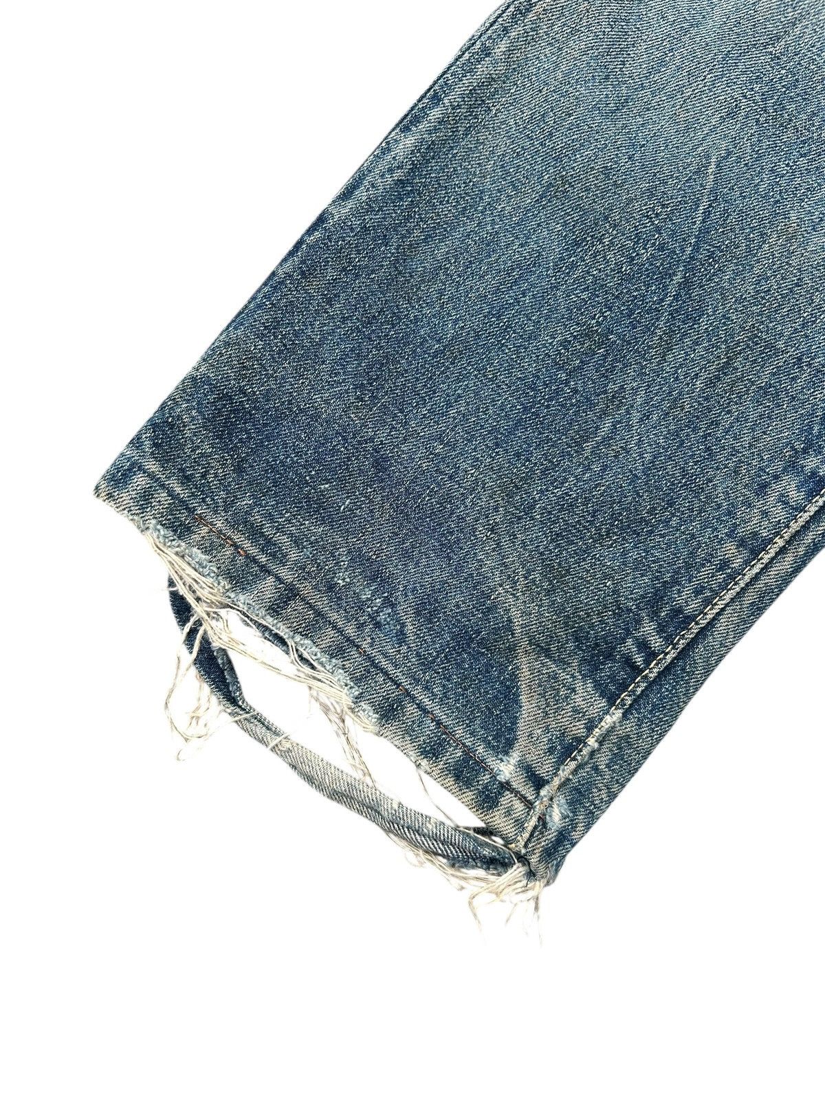 Kapital Thrashed Vintage Hysteric Glamour Selvedge Dirty Denim Jeans Size US 30 / EU 46 - 8 Thumbnail