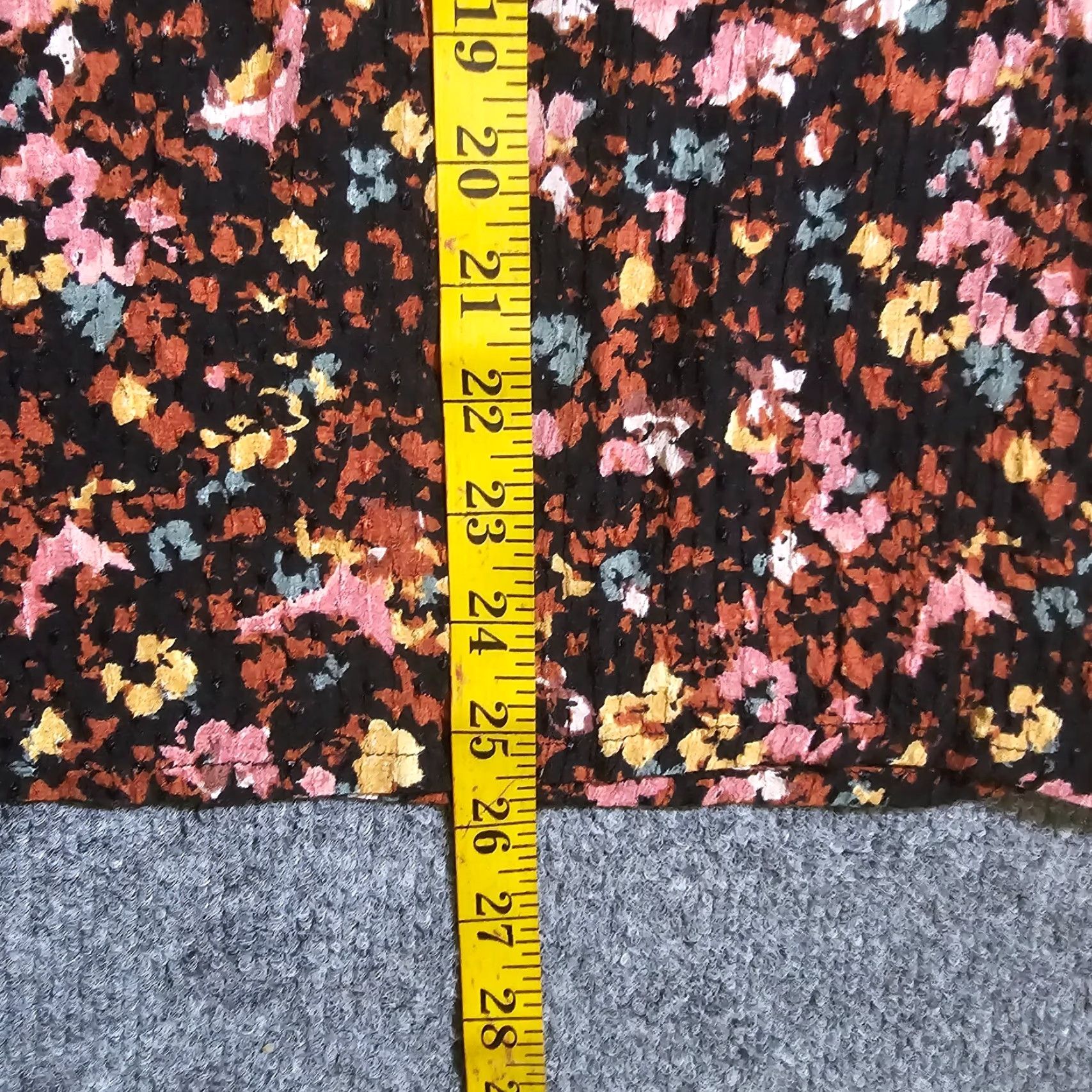 FatFace Fat Face Top Blouse Shirt Womens 14 Black Brown Floral Short Sleeve Classic Casual Size XL / US 12-14 / IT 48-50 - 7 Thumbnail