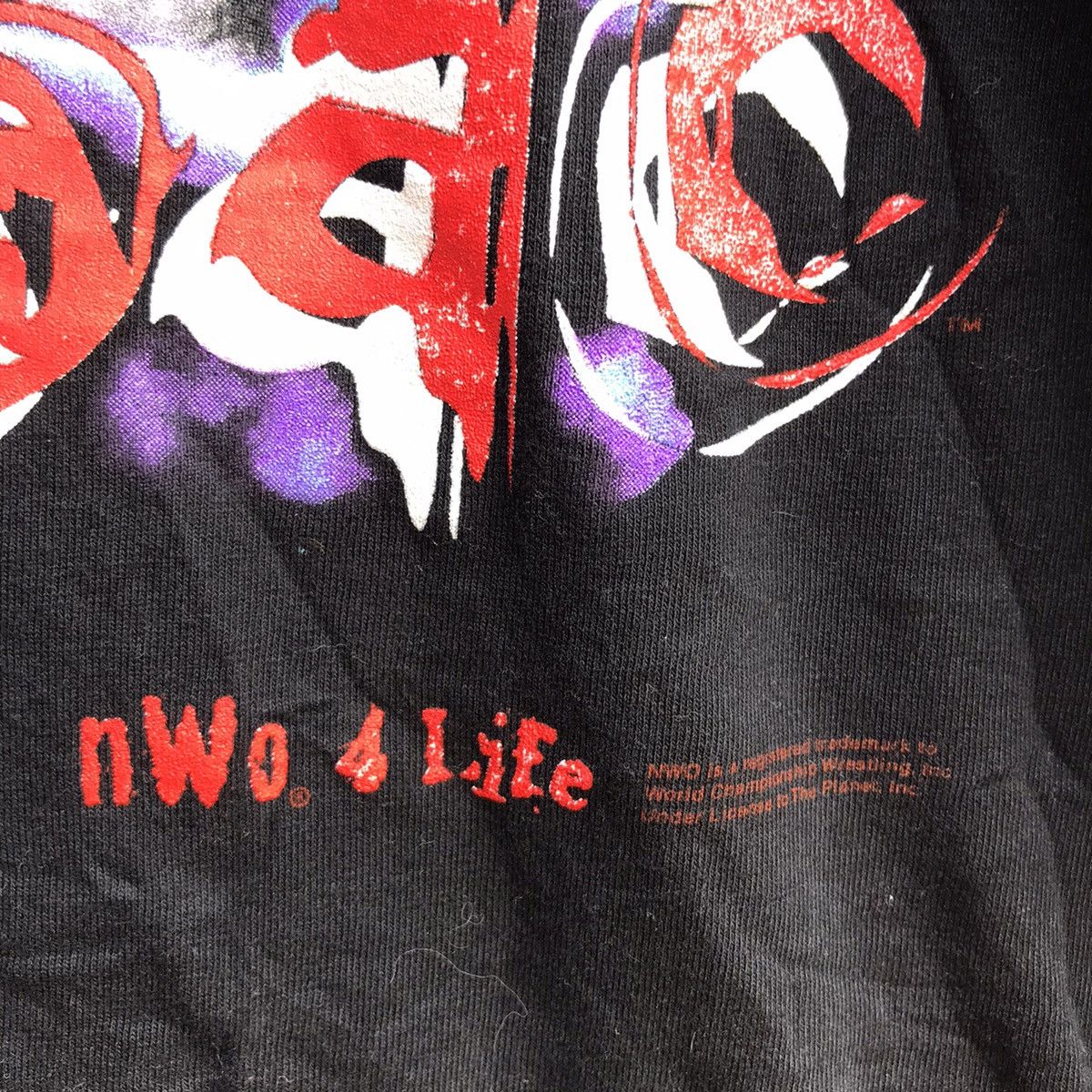 WCW/nWo Vintage 90s NWO the pac tee wcw wrestling Size US M / EU 48-50 / 2 - 5 Thumbnail