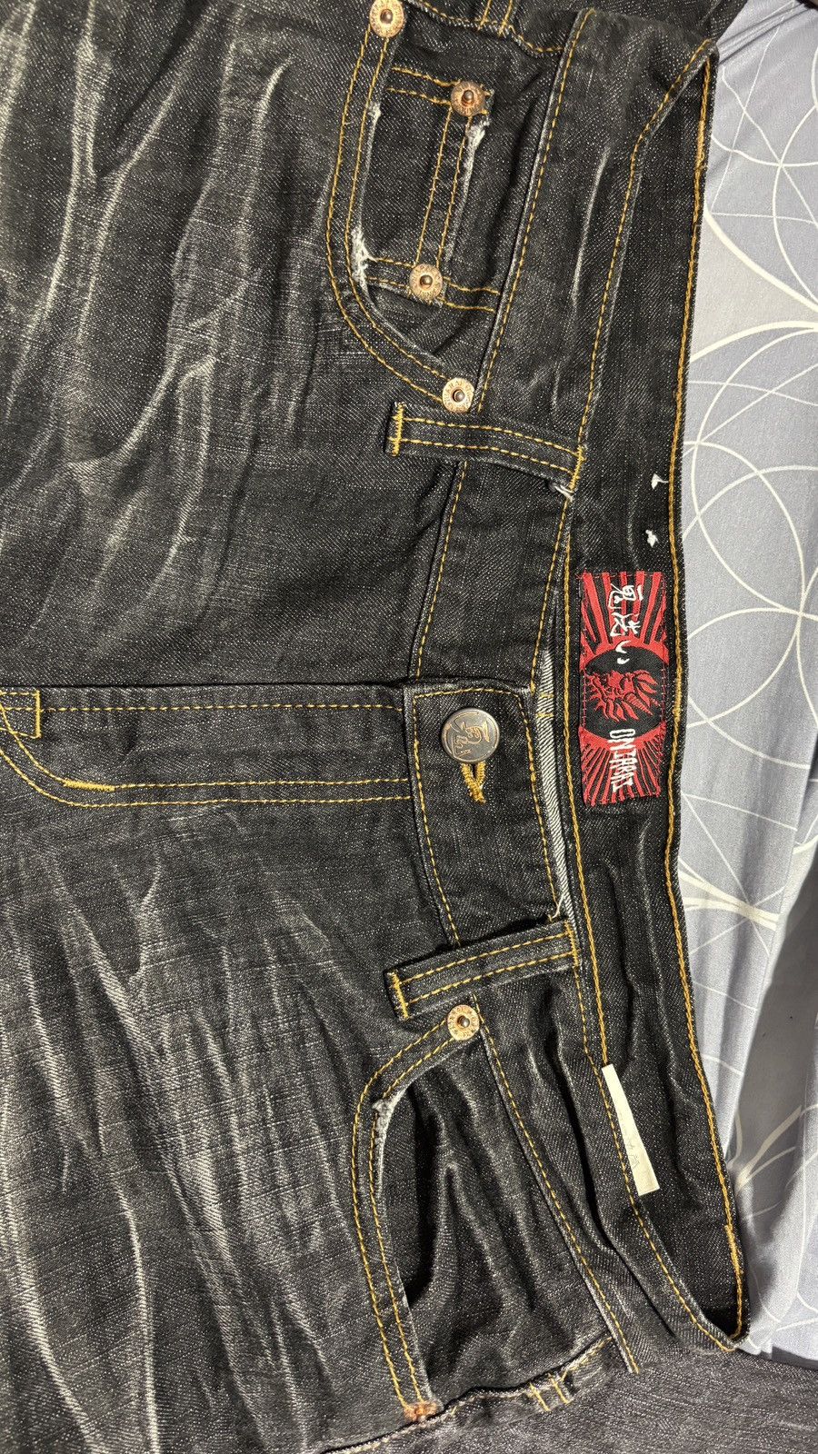 Japanese Brand Oniarai Jeans Vintage Size US 36 / EU 52 - 8 Thumbnail