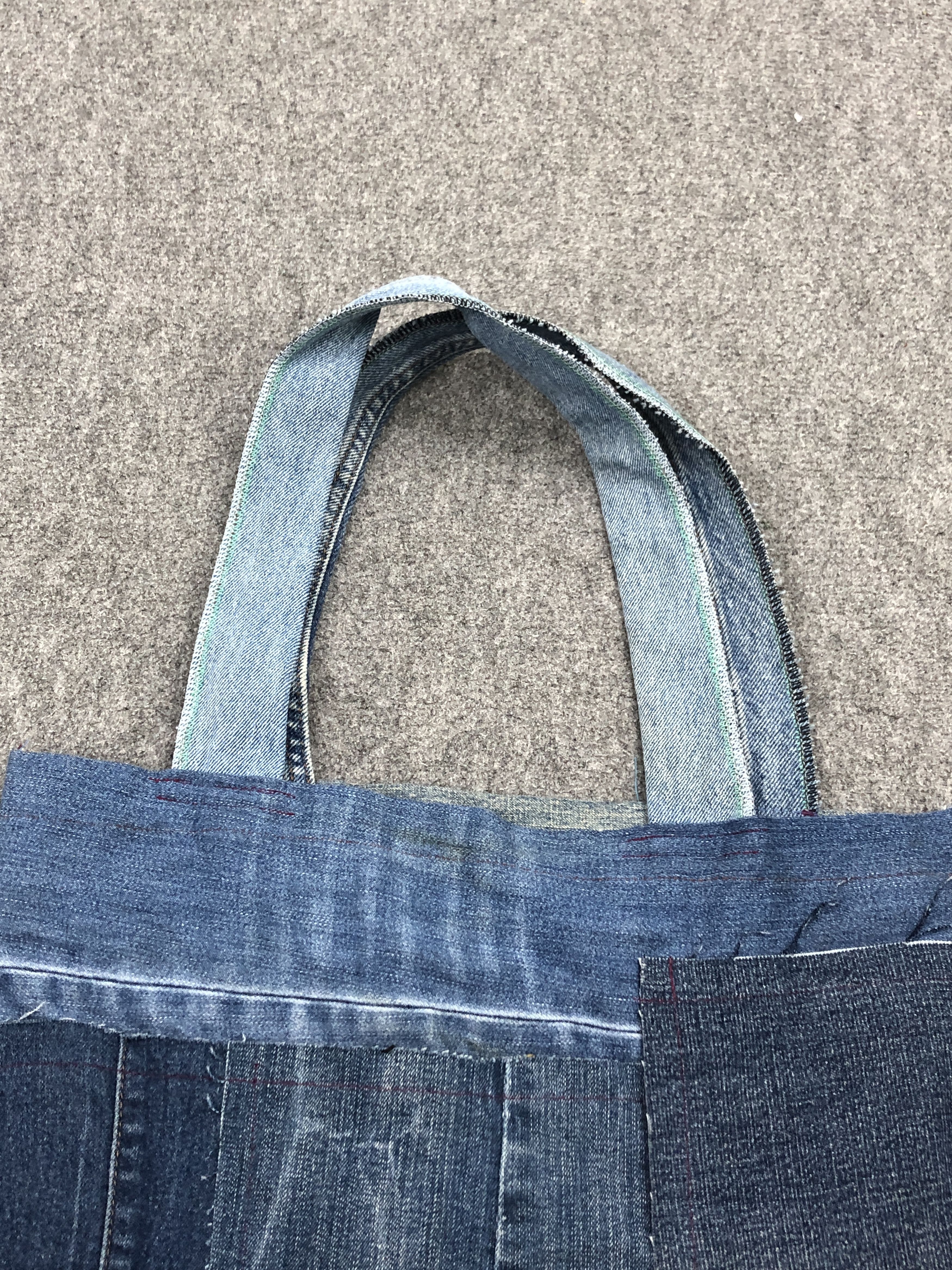 Handmade × Vintage Vintage Unbranded Jeans Custom Made Sling Bag Size ONE SIZE - 1 Thumbnail