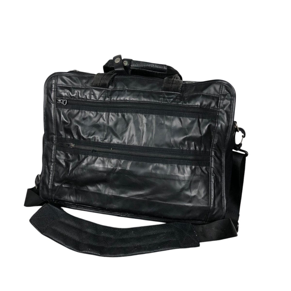 Japanese Brand 📌Vintage Rich Black Massenger Bag Porter Made in Japan Size ONE SIZE - 3 Thumbnail