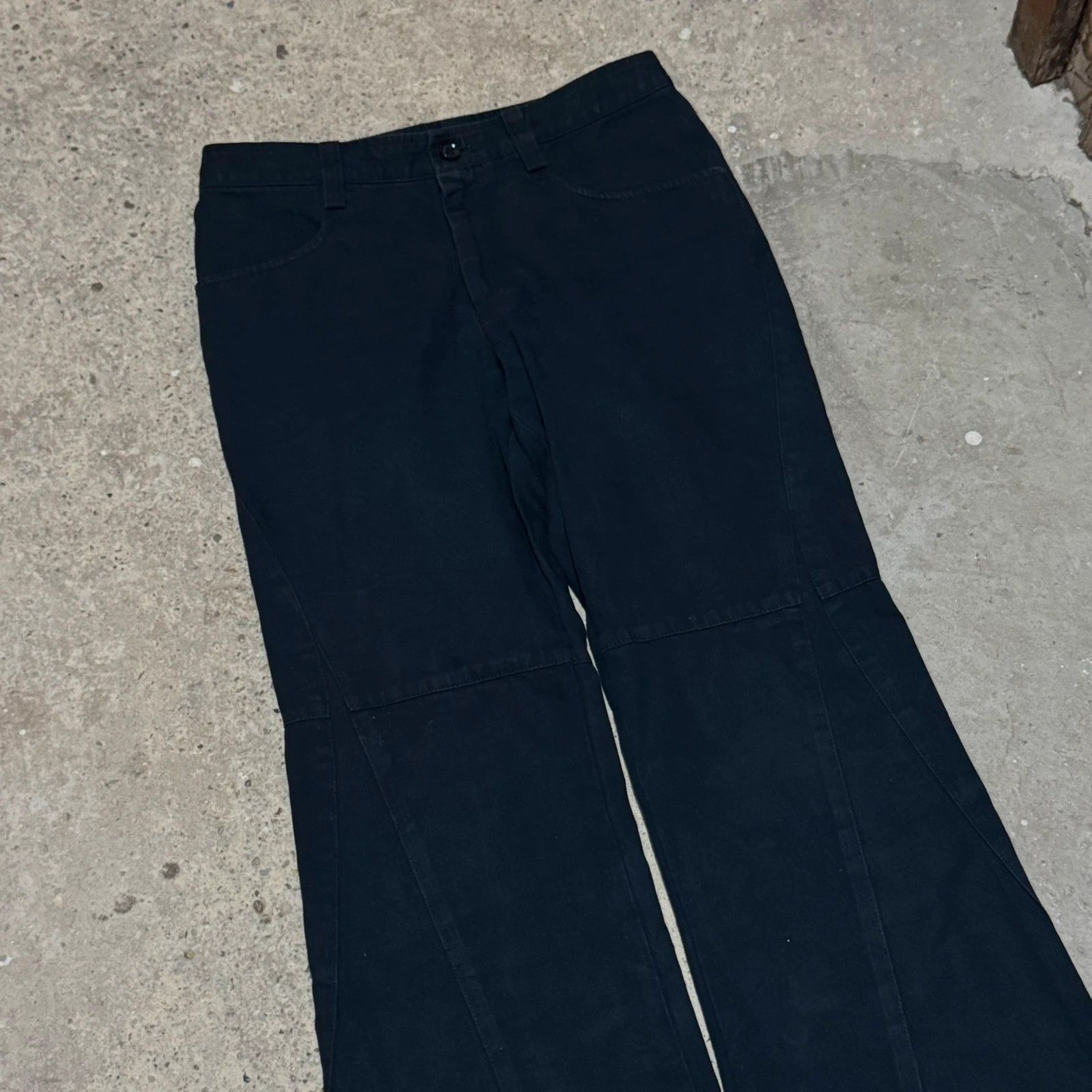 Issey Miyake Issey Miyake flared boot cut pants Size 25" / US 0 / IT 36 - 6 Thumbnail