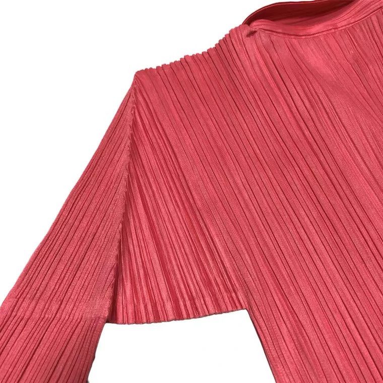 Issey Miyake issey miyake size:3 Pink pleated top Size XXS / US 00 / IT 34 - 3 Thumbnail