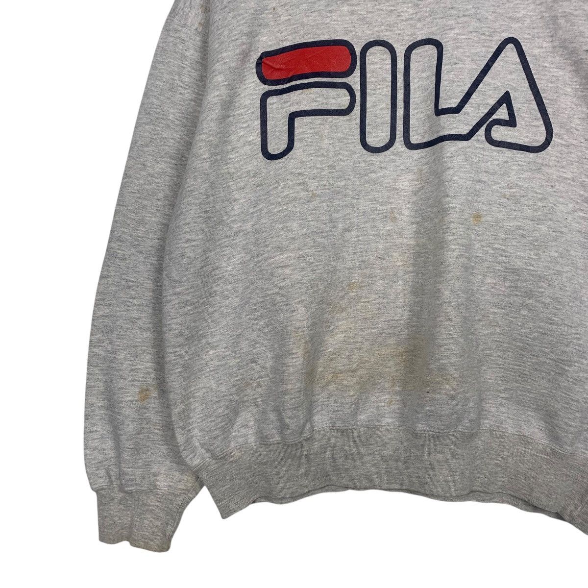 Fila Vintage Fila Big Logo Sweatshirt Made In USA Size US M / EU 48-50 / 2 - 3 Thumbnail