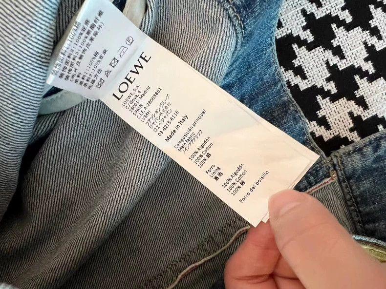 Loewe LOEWE Bright patch doodle painted denim jacket Size M / US 6-8 / IT 42-44 - 4 Thumbnail