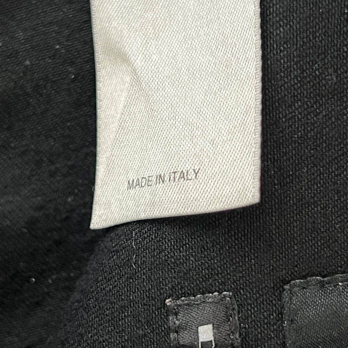 Rick Owens Drkshdw RICK OWENS DRKSHDW 2019AW Black Wax Air Cut Jogger Size US 31 - 6 Thumbnail
