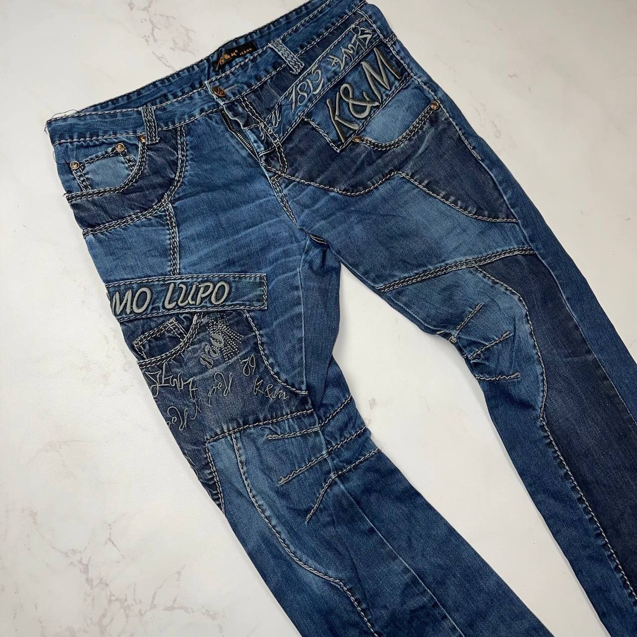 Japanese Brand Japanese Brand × Vintage Avant Garde Kosmo Lupo Vintag Size US 36 / EU 52 - 5 Thumbnail