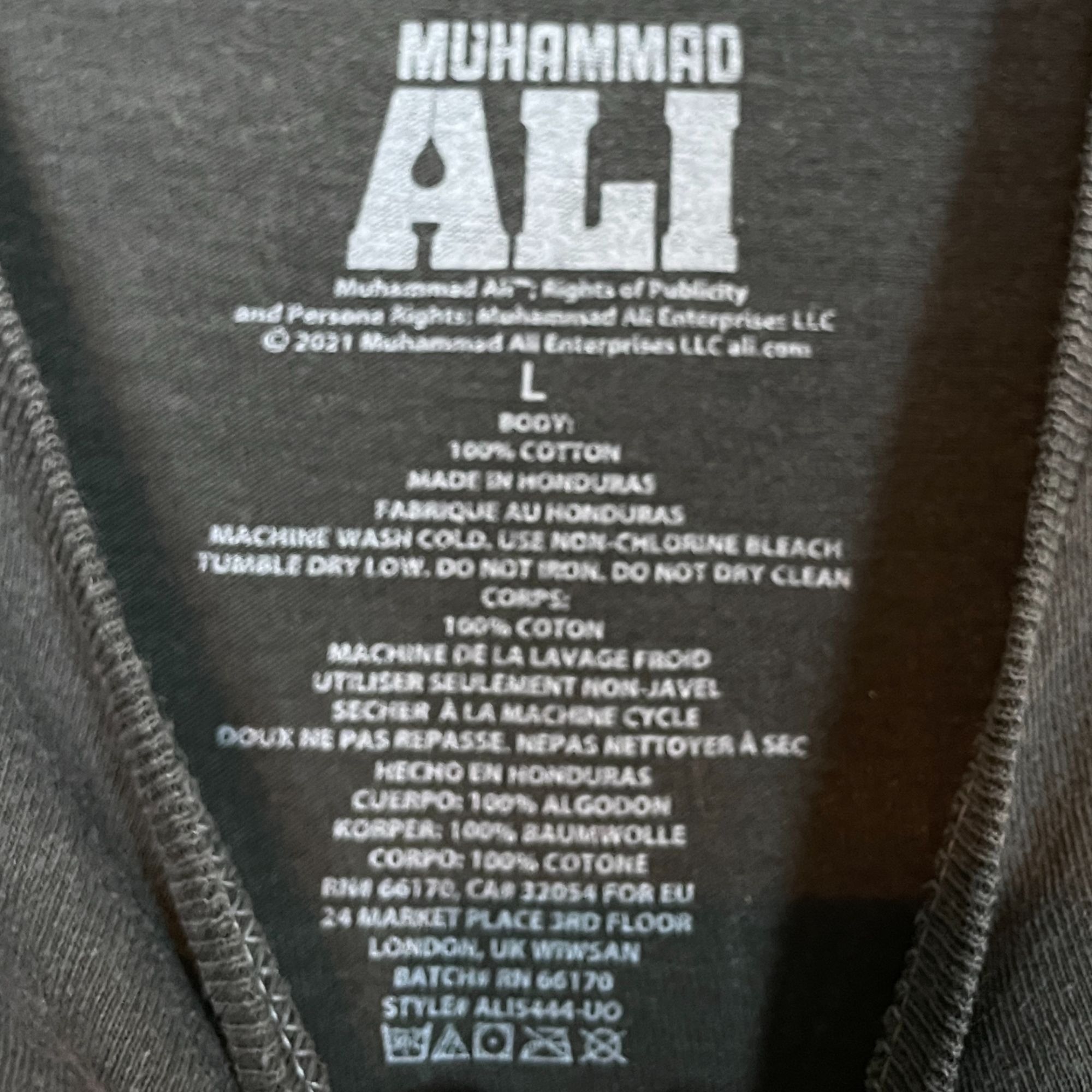 Vintage Muhammed Ali T-shirt size Large Size US L / EU 52-54 / 3 - 3 Thumbnail