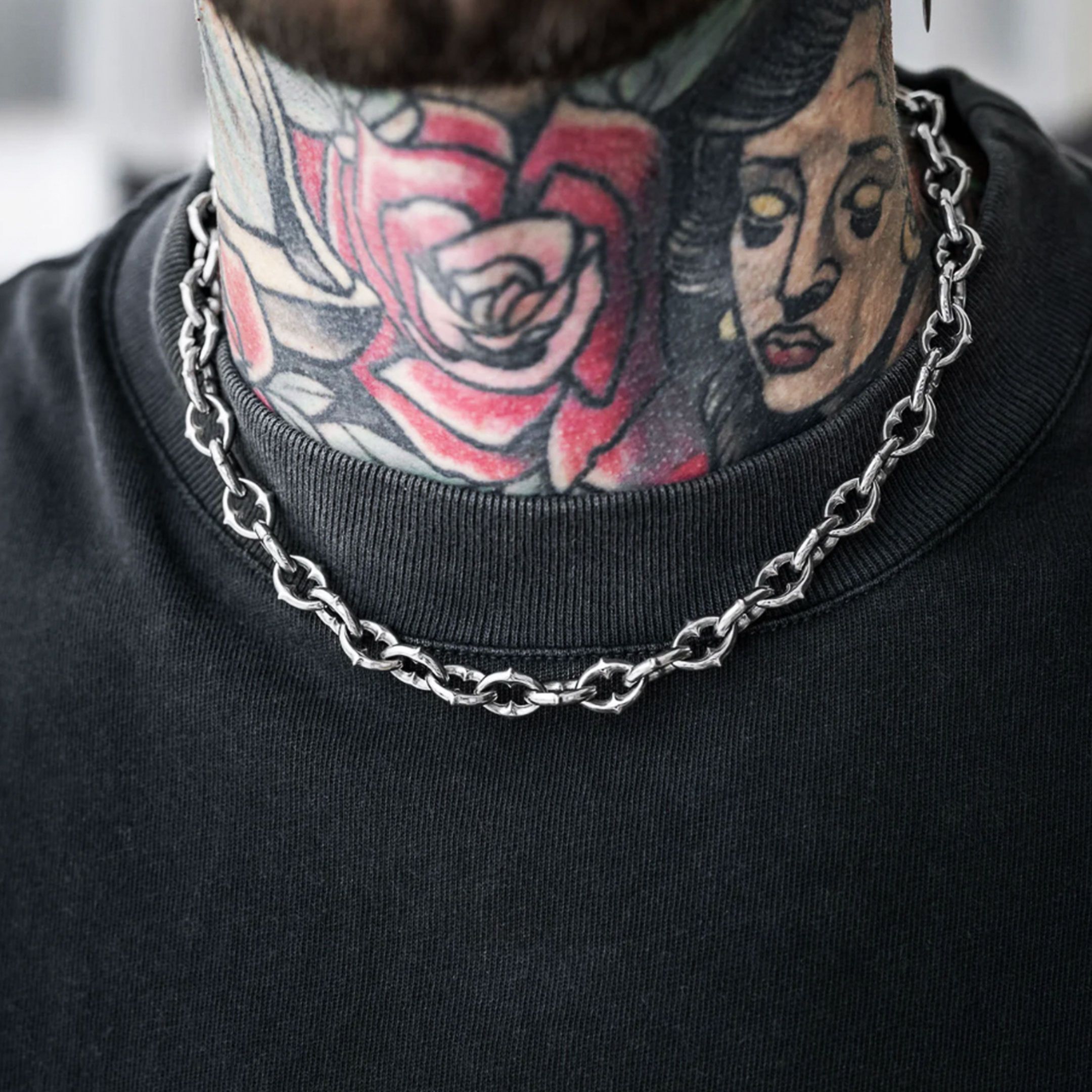 The Cathedral 9mm Spiked Chain Statement Collective