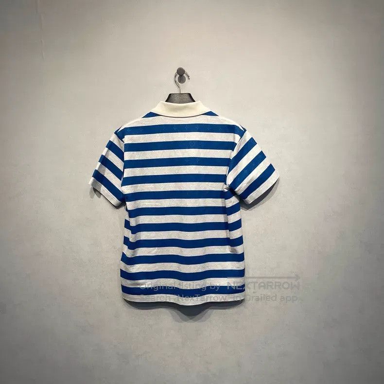 Louis Vuitton Louis Vuitton SS25 blue patchwork polo shirt Size US M / EU 48-50 / 2 - 2 Thumbnail