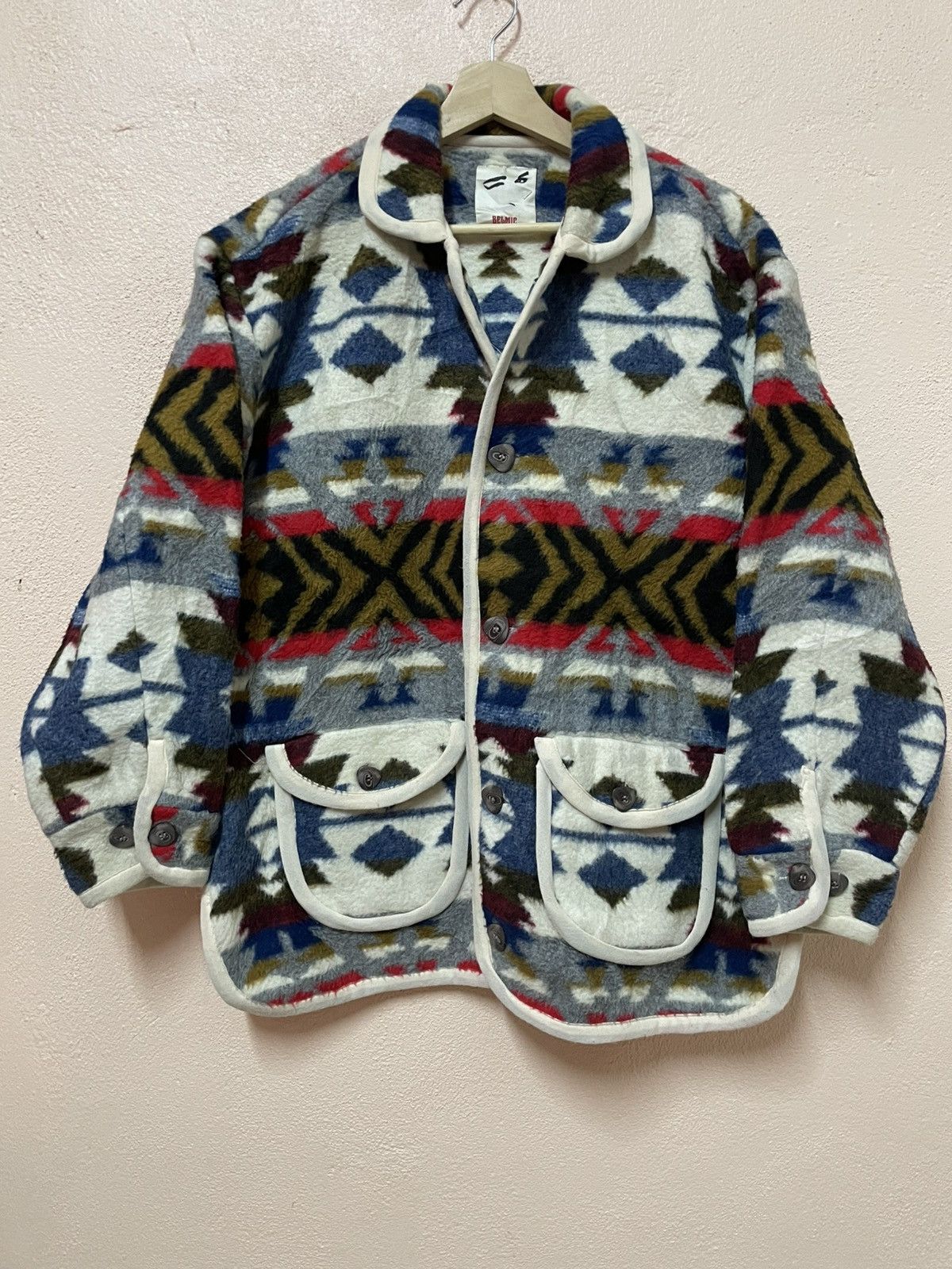 Japanese Brand Japanese Designer Poncho East West Native Navajo Poncho XL Size US XL / EU 56 / 4 - 2 Thumbnail