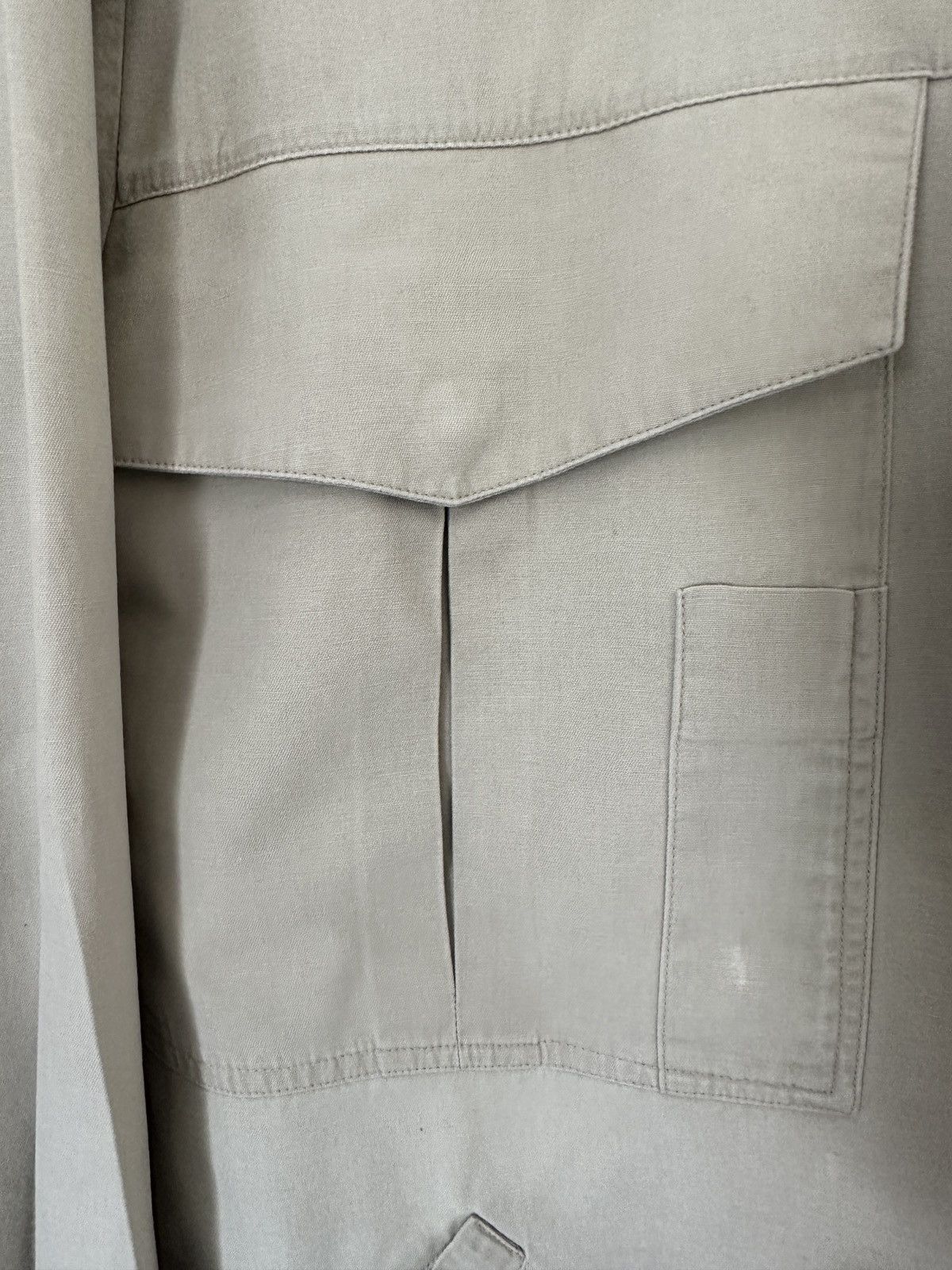 Maison Margiela SS2002 Reconstructed French Military Jacket Cutout Size US S / EU 44-46 / 1 - 5 Thumbnail