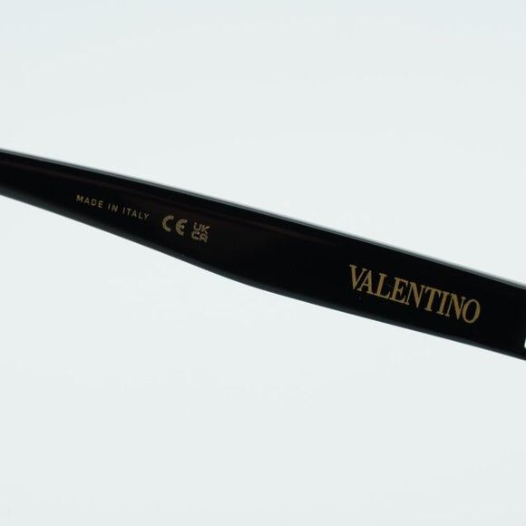 Valentino Valentino VLX-177 177A Eyeglasses Black/Gold 59mm Square Size ONE SIZE - 5 Thumbnail