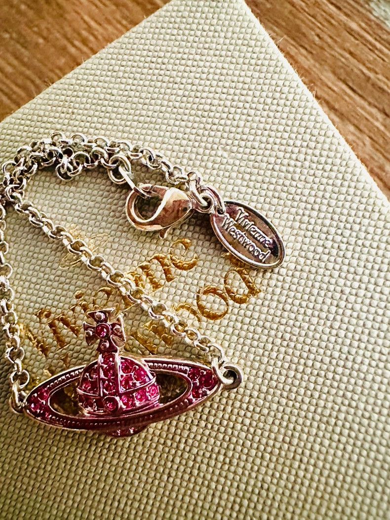 Vivienne Westwood Vivienne Westwood Vintage Saturn Pink Quartz Bracelet Size ONE SIZE - 4 Thumbnail