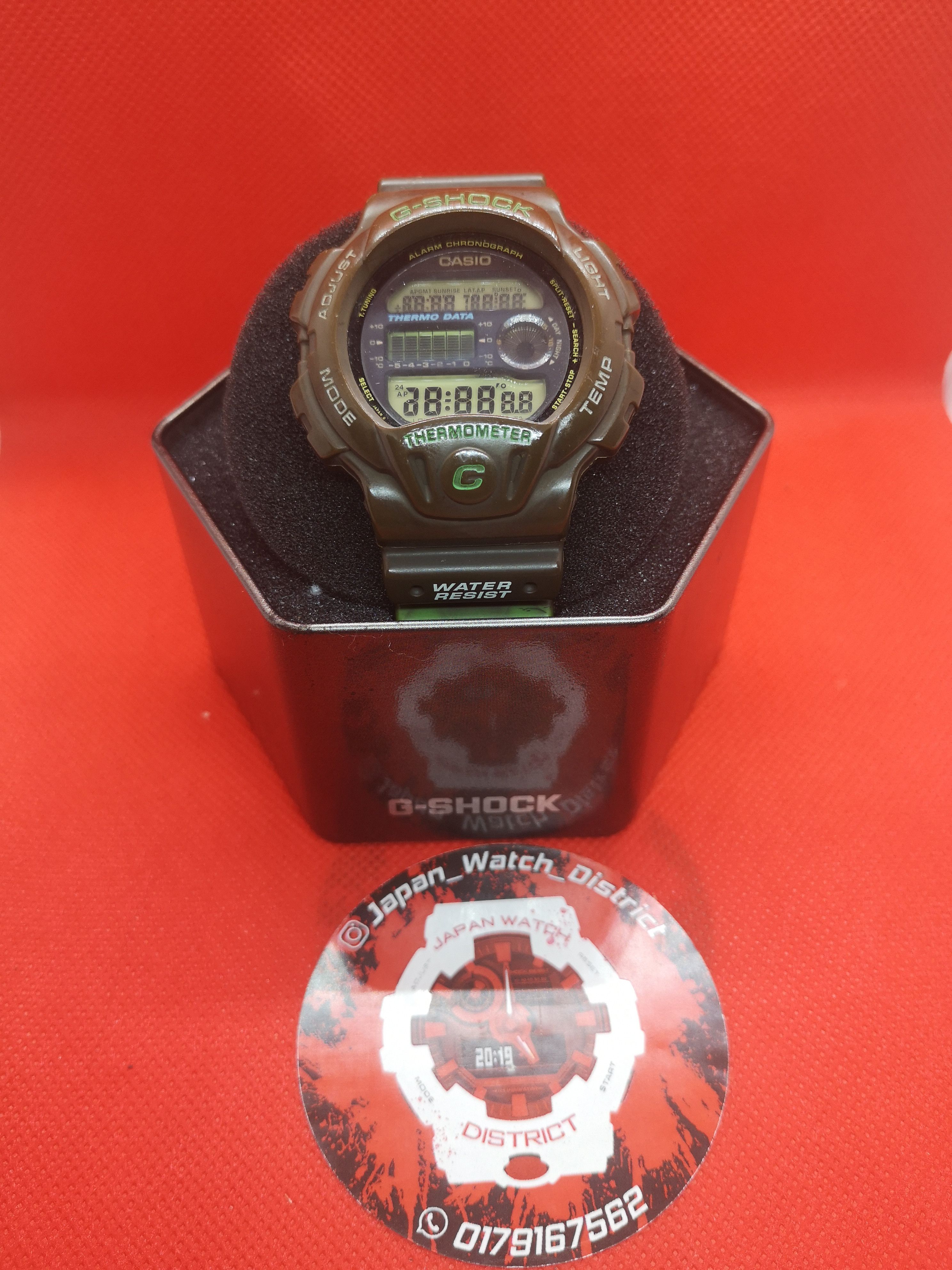G Shock Vintage G-Shock DW-6100D-1 Size ONE SIZE - 1 Thumbnail