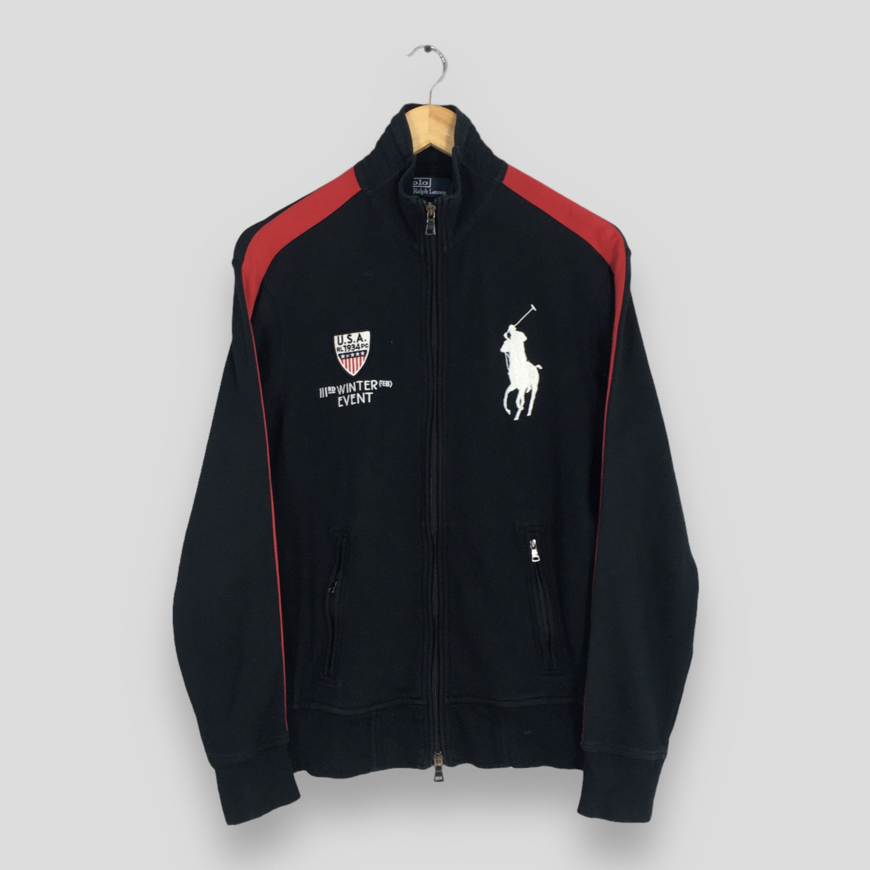 Polo Ralph Lauren × RRL Ralph Lauren × Ralph Lauren Sport Vintage Polo Ralph Lauren Pony Sweater Small Size US S / EU 44-46 / 1 - 1 Thumbnail