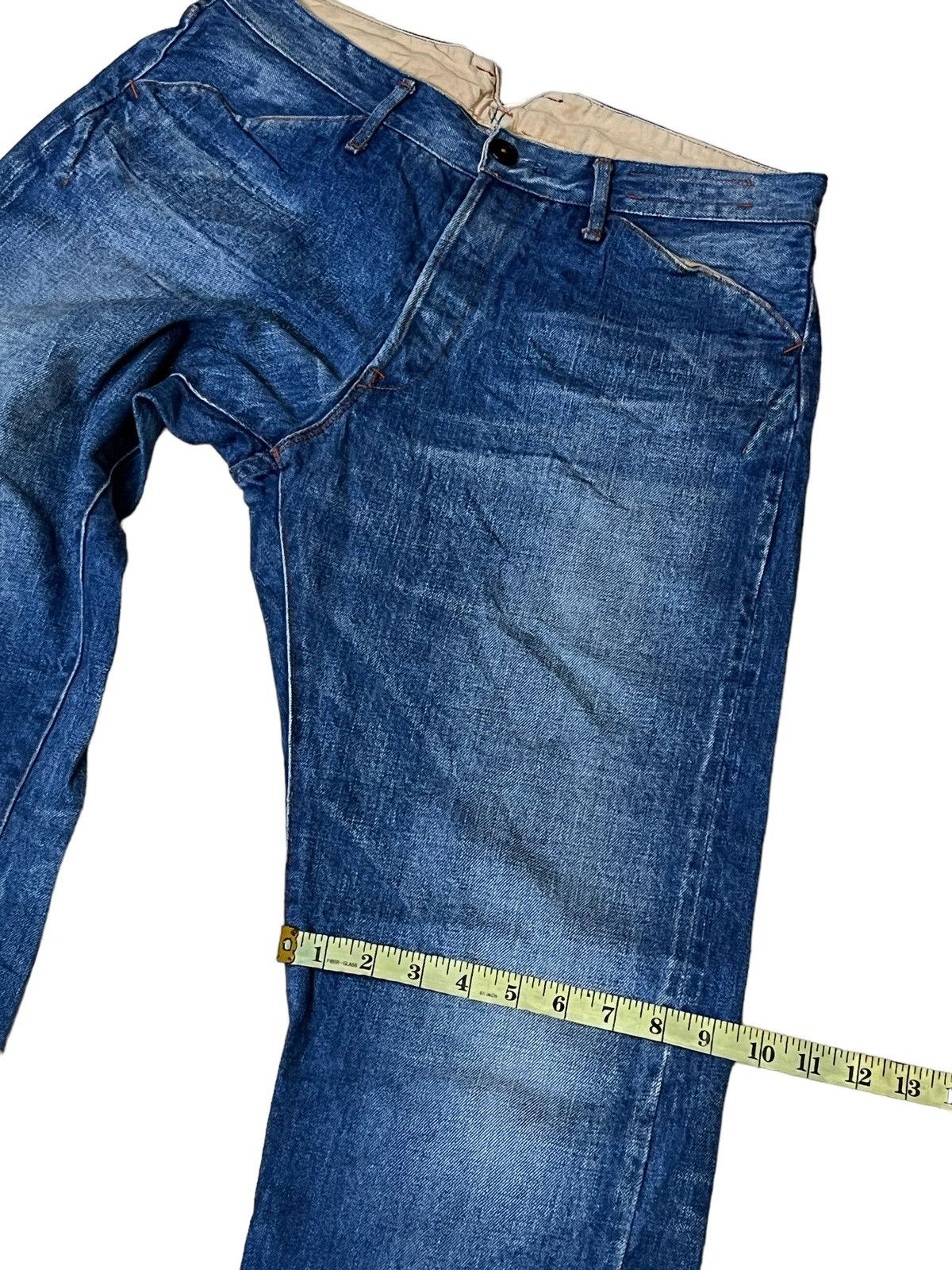 Hiroshi Kato KATOTOOL PROJECT JEAN BY HIROSHI KATO SELVEDGE JEANS Size US 32 / EU 48 - 11 Thumbnail