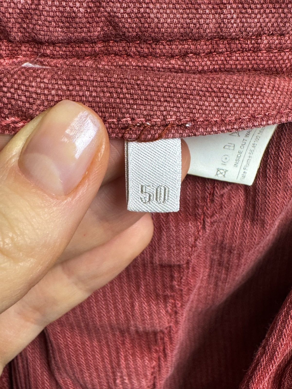 L.B.M. 1911 L.B.M. 1911 stone washed treatment chino casual pants Size US 32 / EU 48 - 11 Thumbnail