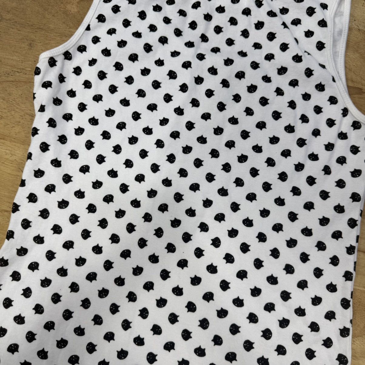 Ne-Net Né-net tank top featuring an all-over "Nya" cat face print Size S / US 4 / IT 40 - 5 Thumbnail