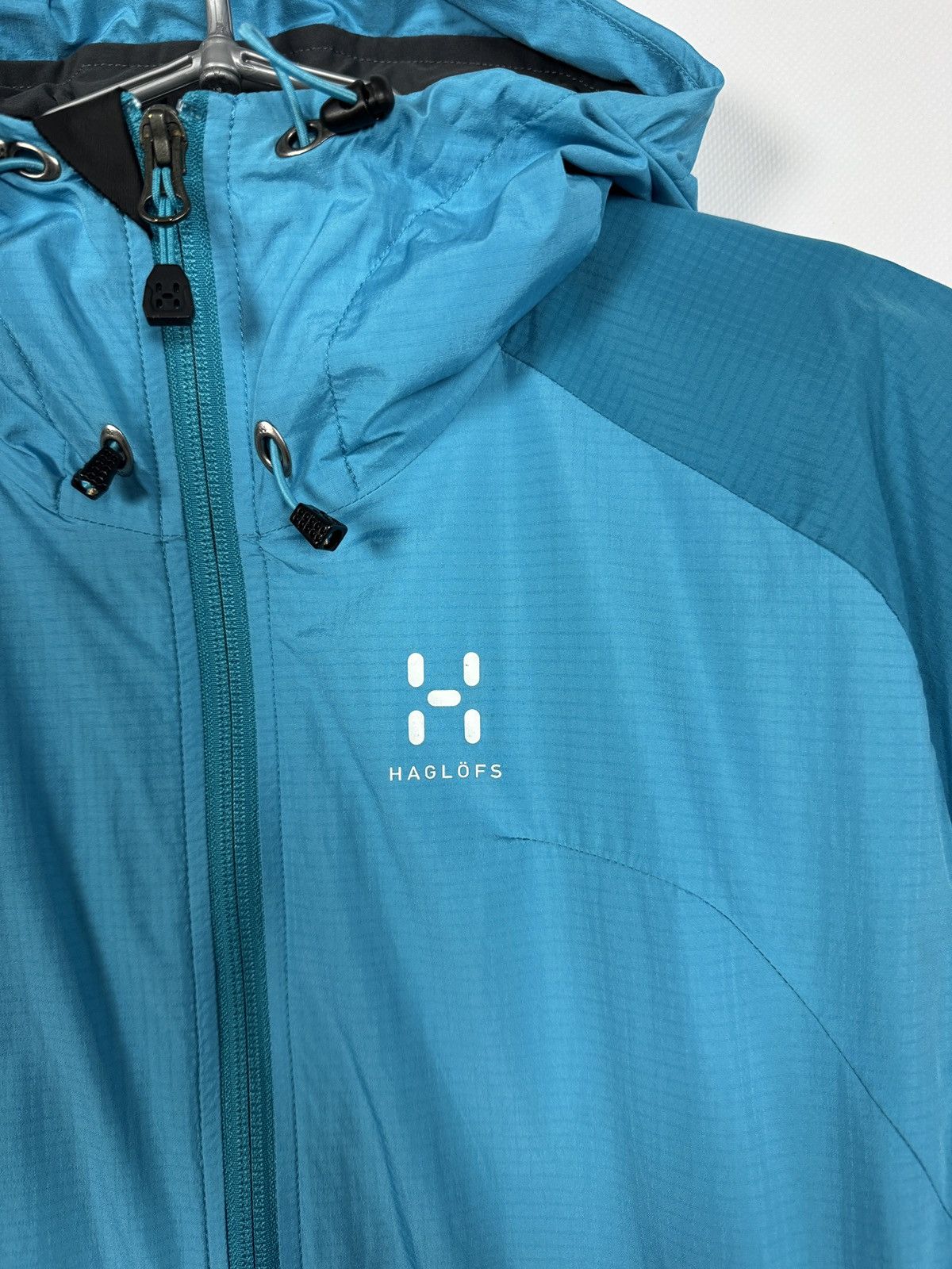 Haglofs Haglofs Windstopper Jacket Outdoor Blue Windbreaker Size M Size M / US 6-8 / IT 42-44 - 6 Thumbnail