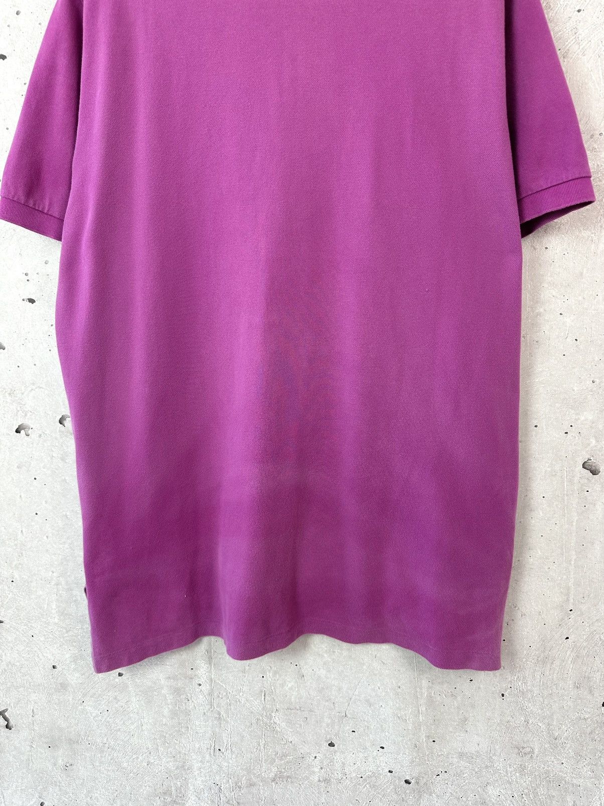 Polo Ralph Lauren Vintage Polo Ralph Lauren Purple Cotton Polo Size US XL / EU 56 / 4 - 9 Thumbnail