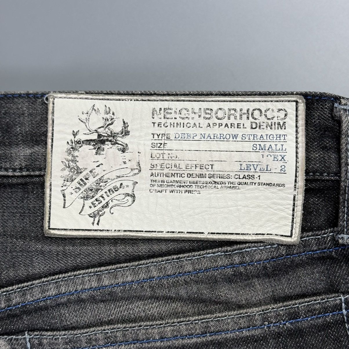 Neighborhood Neighborhood Washed.dp Narrow Straight Selvedge Denim Pants Size US 32 / EU 48 - 8 Thumbnail