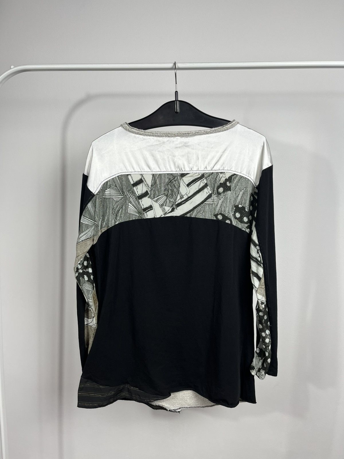 Elisa Cavaletti Elisa Cavaletti Patchwork Long Sleeve Top Women’s Italy S Size S / US 4 / IT 40 - 10 Thumbnail
