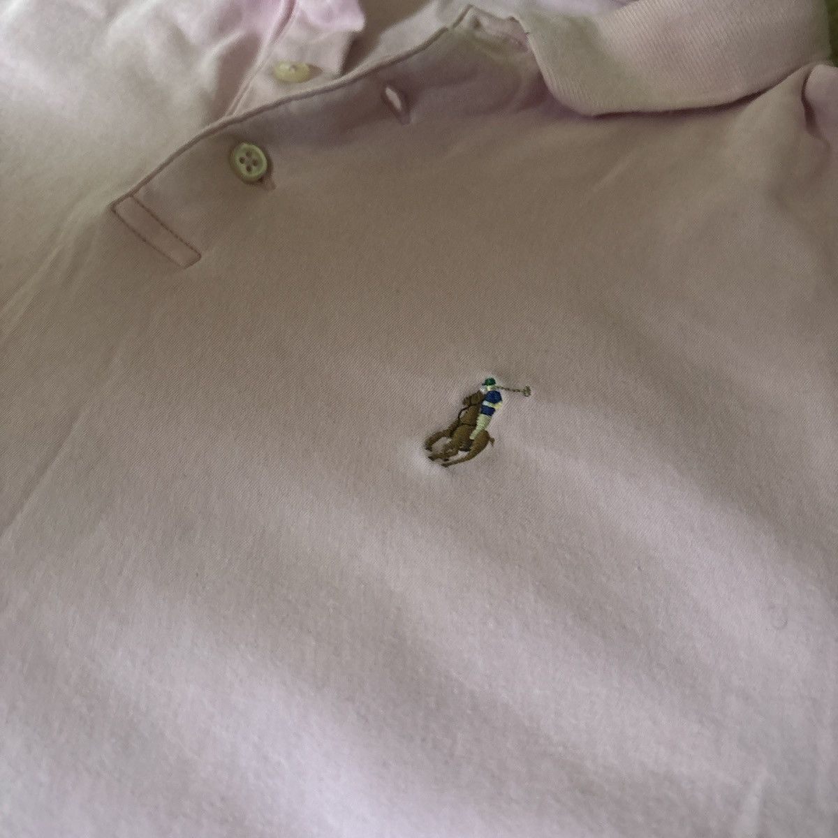 Polo Ralph Lauren Mens Pink Polo Ralph Lauren Medium Polo Shirt Size US M / EU 48-50 / 2 - 2 Thumbnail