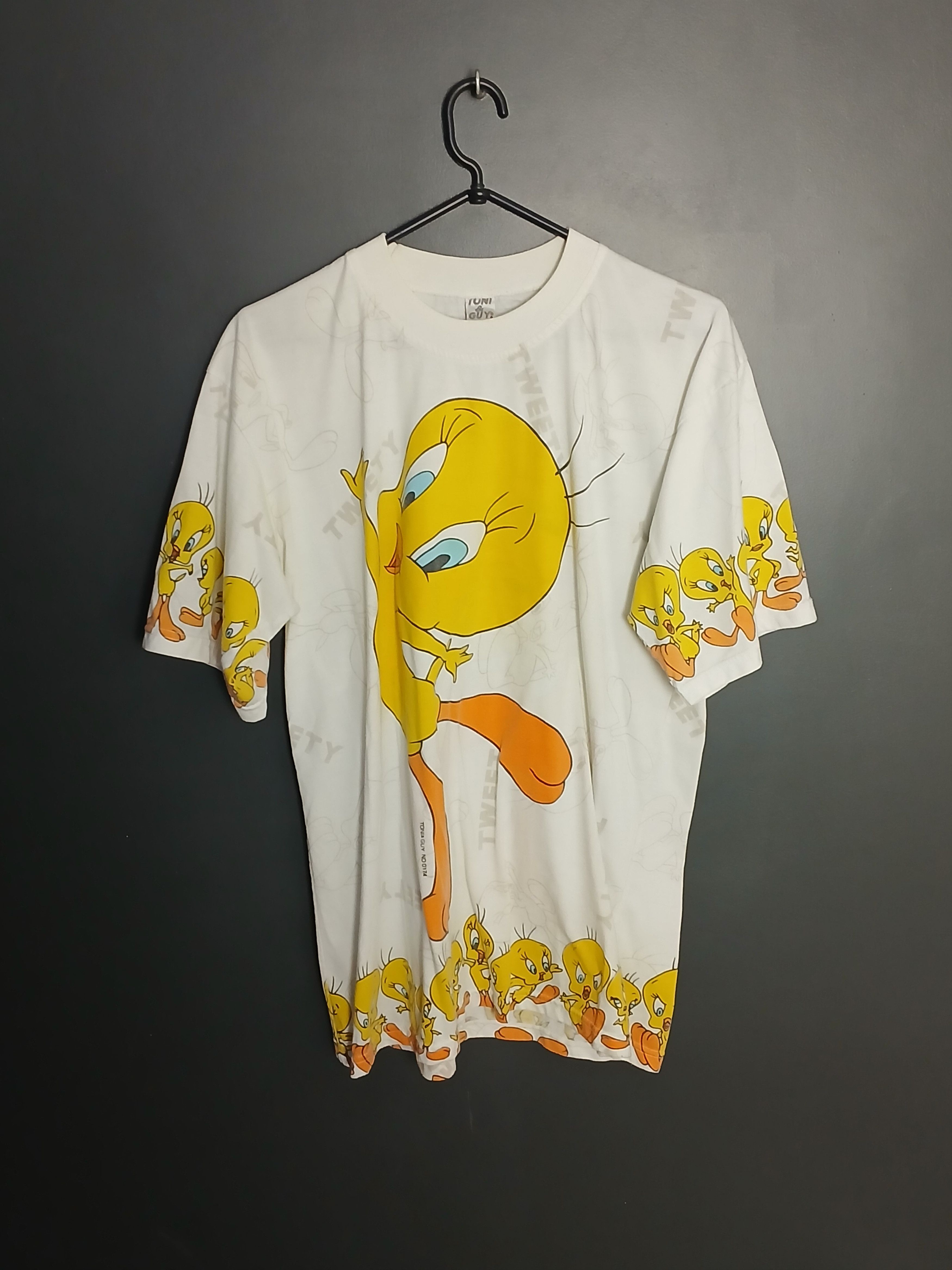 Cartoon Network × Vintage Vintage Looney Tunes Tweety T-Shirt Size US L / EU 52-54 / 3 - 1 Thumbnail