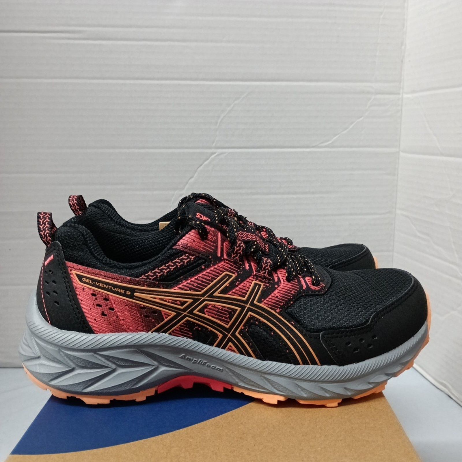 Asics Size 6- ASICS Gel Venture 9 Black Summer Dune Women’s Size US 6 / IT 36 - 1 Thumbnail
