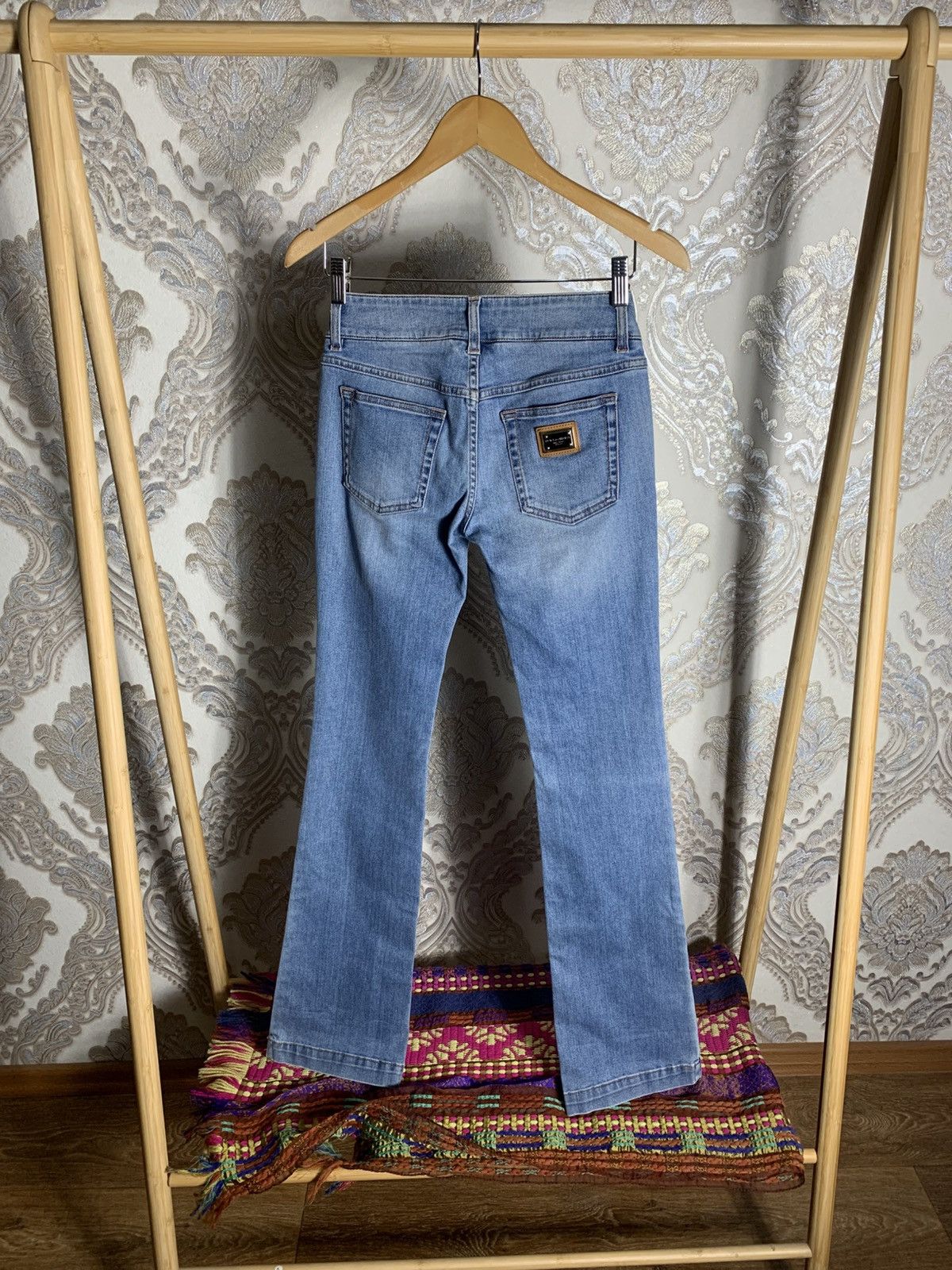Dolce & Gabbana VINTAGE DOLCE & GABBANA ITALIAN DESIGNER DENIM JEANS BAGGY Size 26" / US 2 / IT 38 - 10 Thumbnail