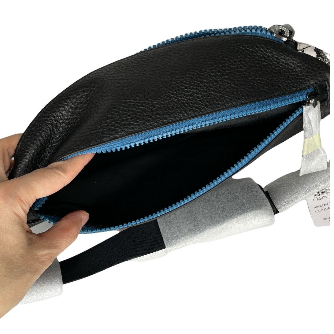 Coach Coach Marvel Belt Bag Black White Comic Book Fanny Pack Size ONE SIZE - 7 Thumbnail