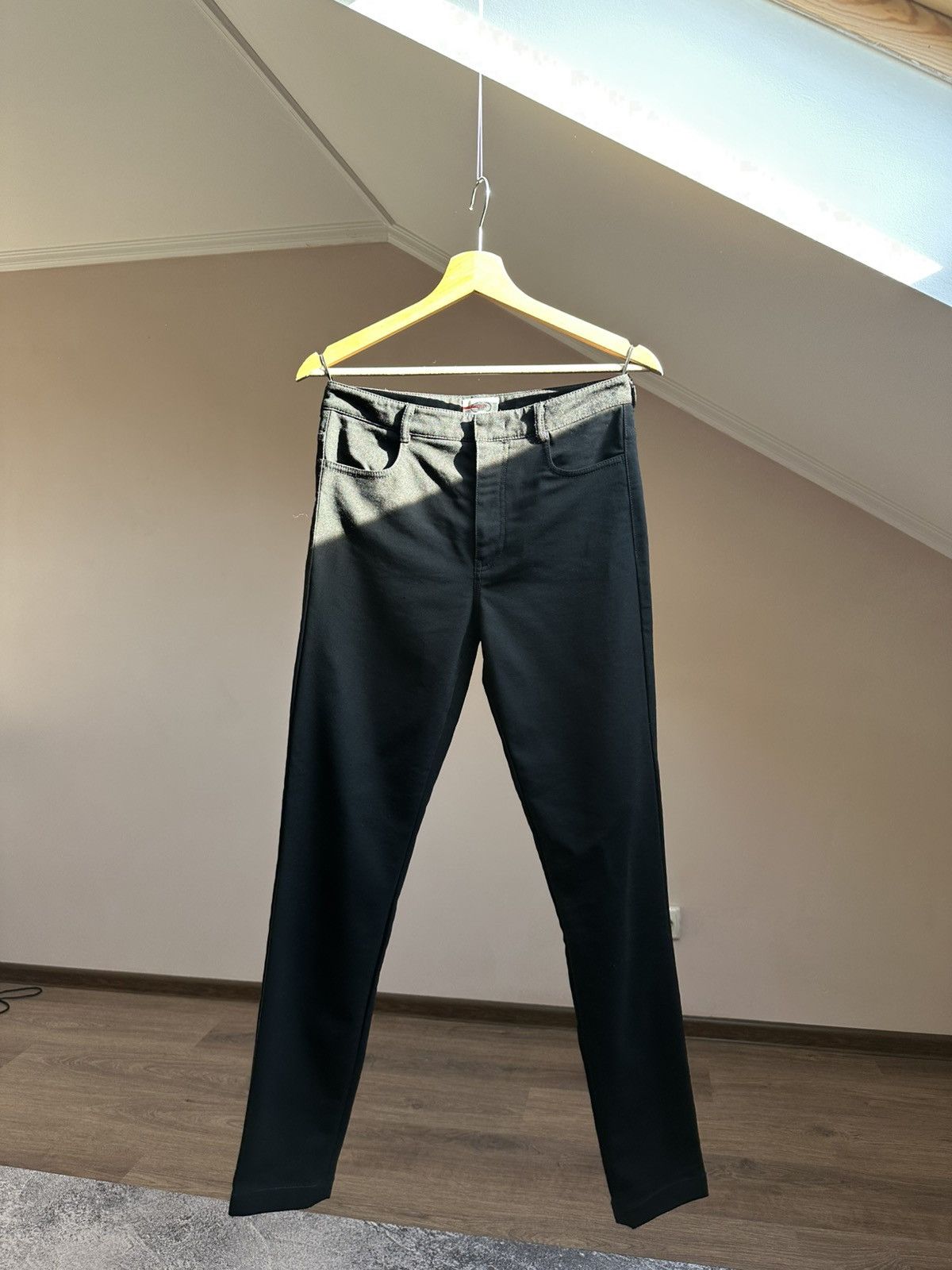 14th Addiction Rick Owens Style Prada Black tab Womens Pants Size 42 Size 28" / US 6 / IT 42 - 1 Thumbnail