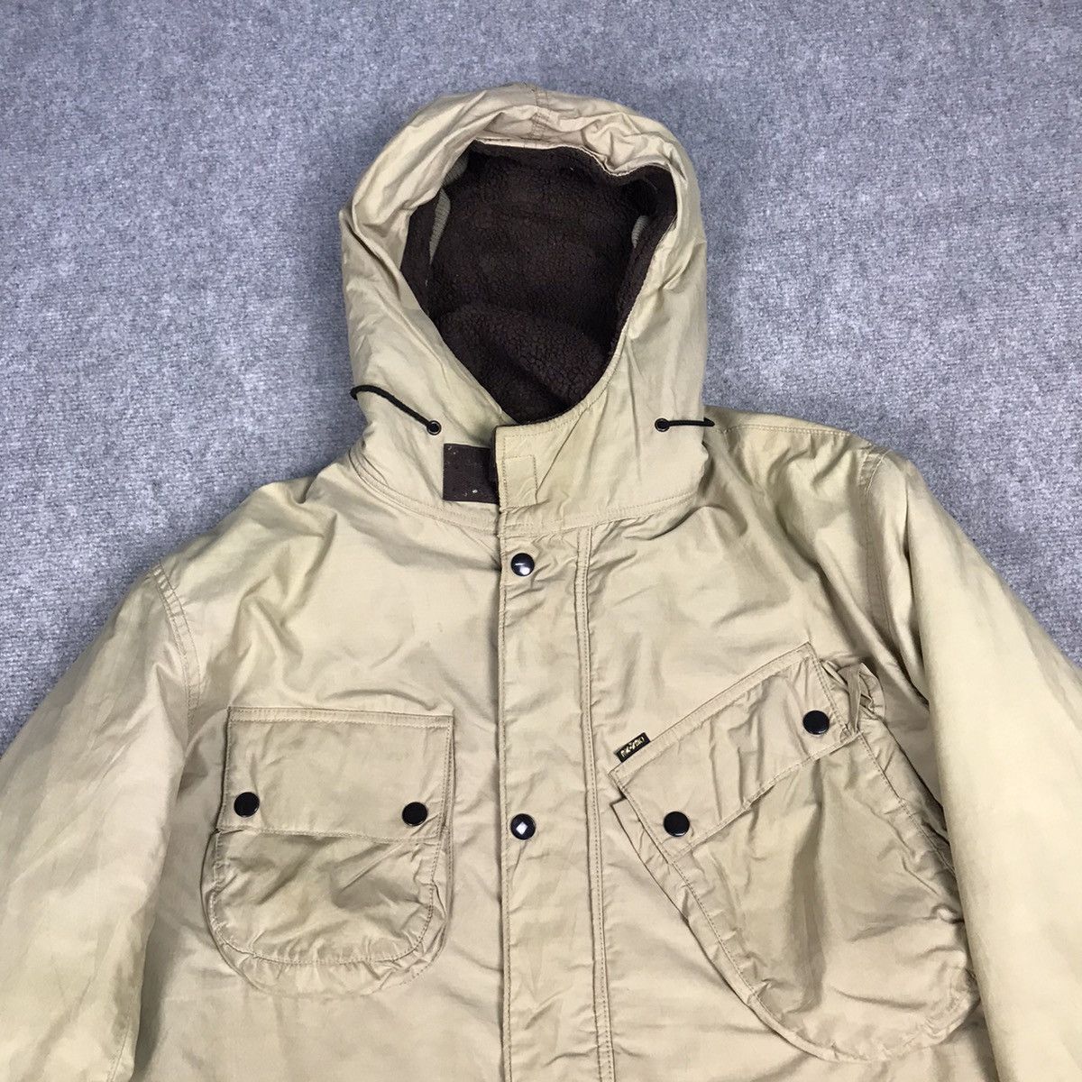 Denime × Japanese Brand DENIME PARKAS SHERPA JACKET HOODIES STYLE JACKET Size US M / EU 48-50 / 2 - 2 Thumbnail