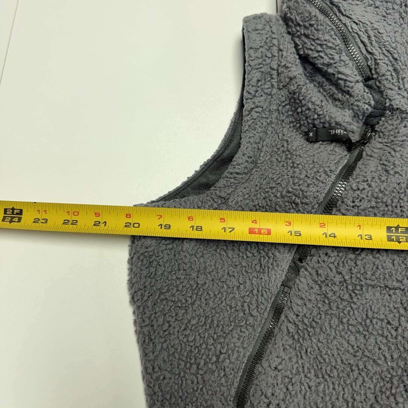 Kuhl Kuhl Fleece Womens Vest Gray Full Zip Size Large Hidden Hood Size L / US 10 / IT 46 - 9 Thumbnail
